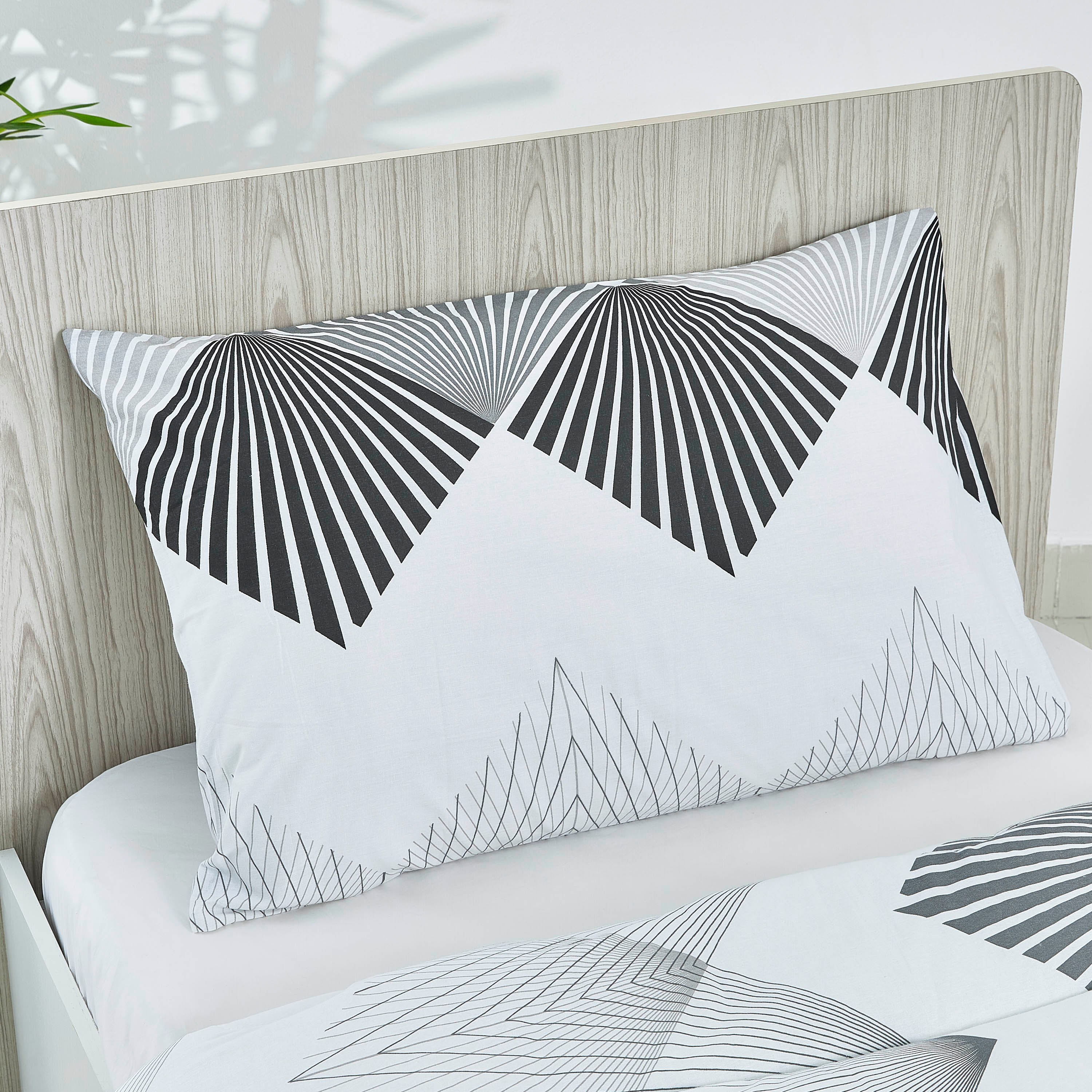 طقم لحاف فردي قطن قطعتين بطبعات - 135x220 سم - صان رايز-hbxhomeware-hbxdecorandfurnishings-image-4
