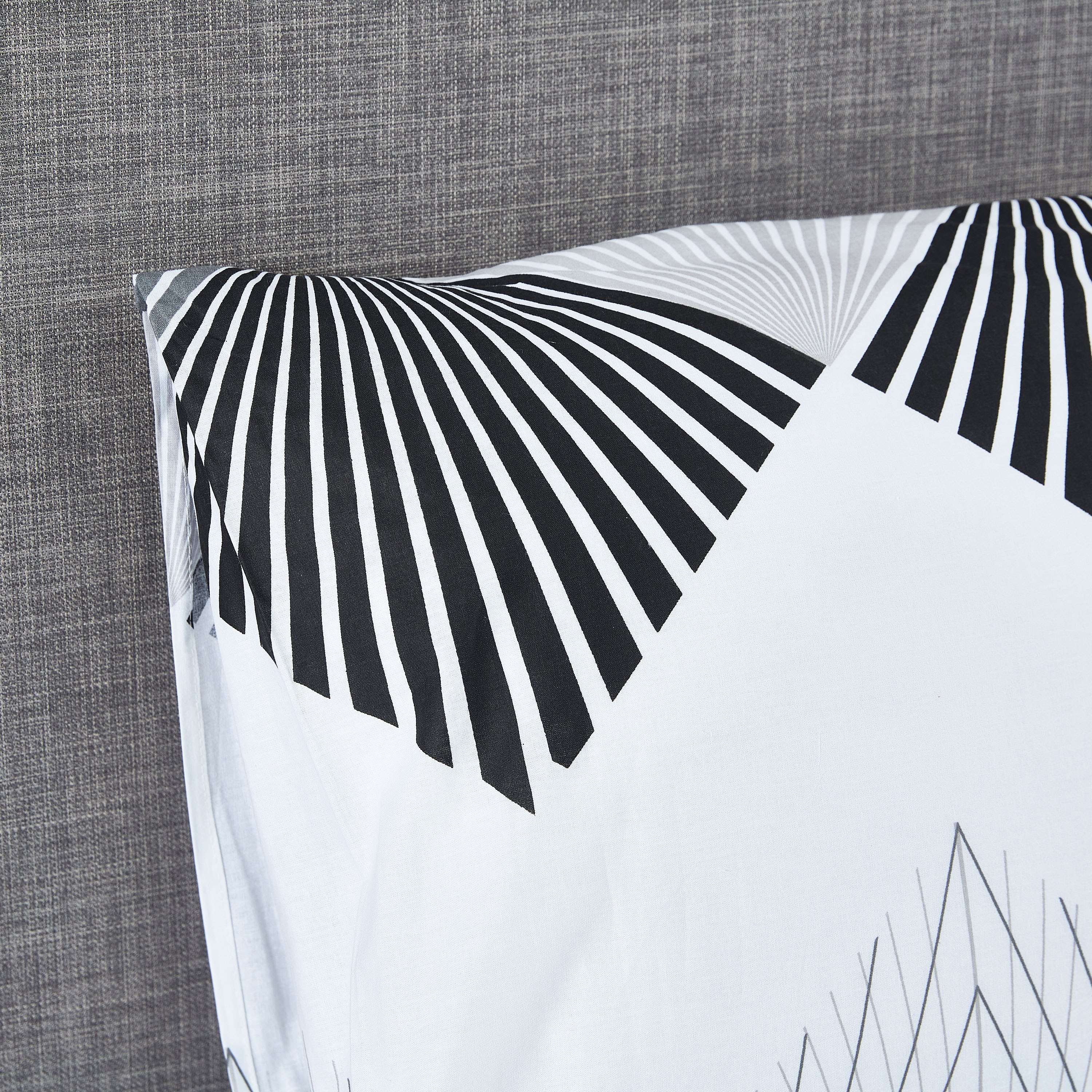 طقم لحاف كوين قطن بطبعات 3 قطع 200x240 سم - صان رايز-hbxhomeware-hbxdecorandfurnishings-image-4