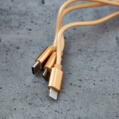 HBSO Viaggio 3-in-1 Retractable USB Cable