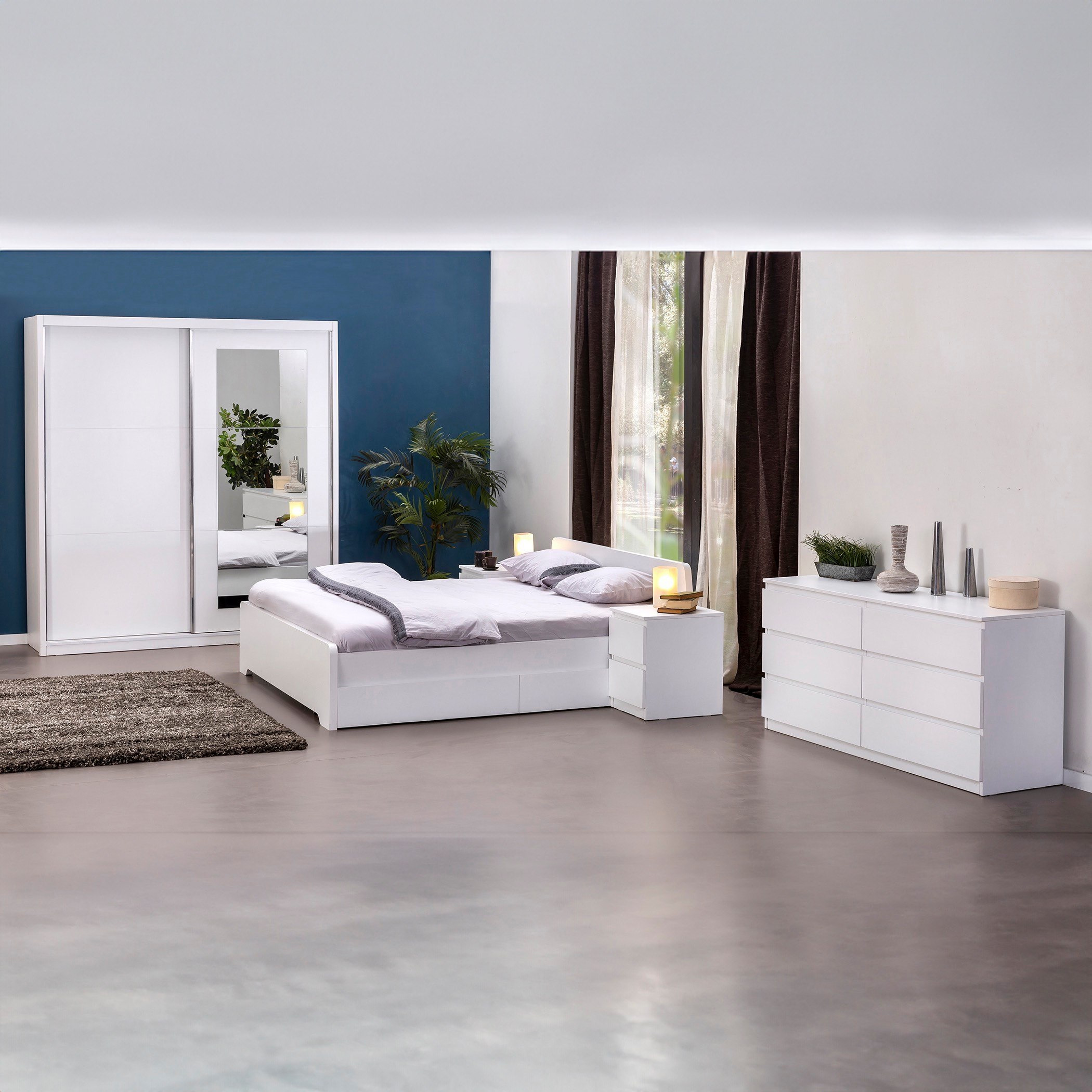 سرير مقاس كينج من أسكيم - 180x200  سم-hbxfurniture-bedsandbedsets-beds-king-image-7