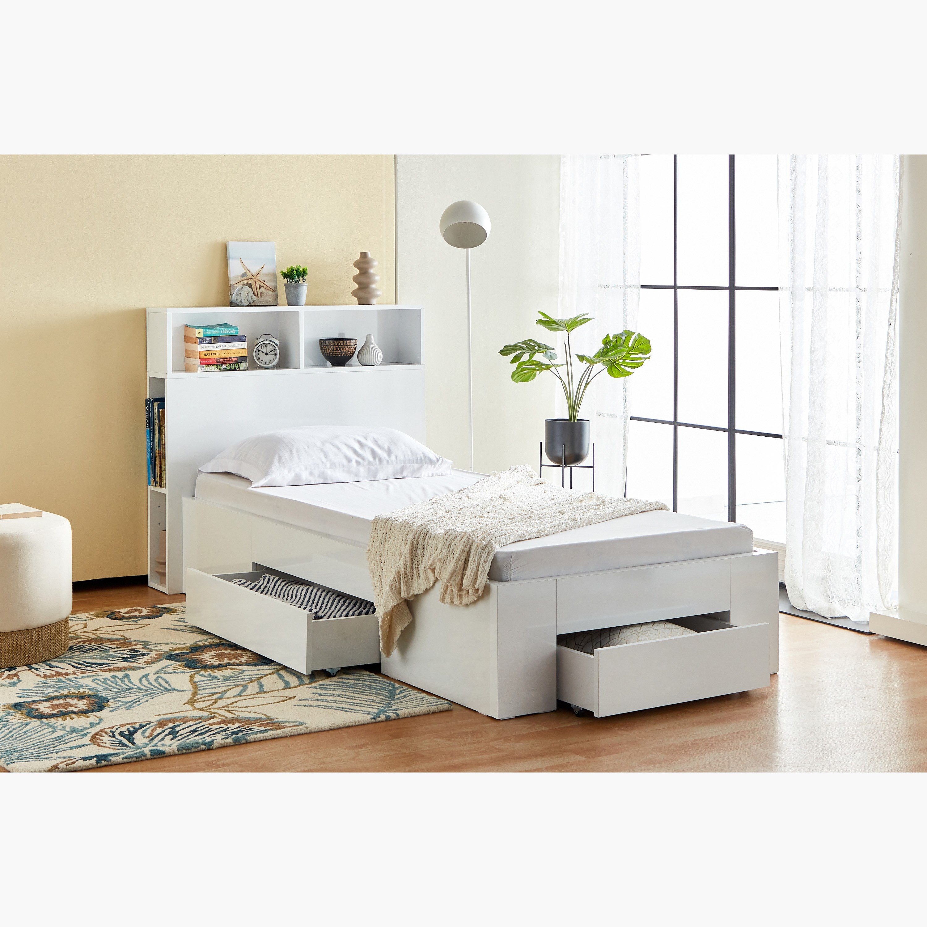 سرير فردي بـ3 أدراج أوسلو من هالمستاد - 90X200 سم-hbxfurniture-bedsandbedsets-beds-single-image-11