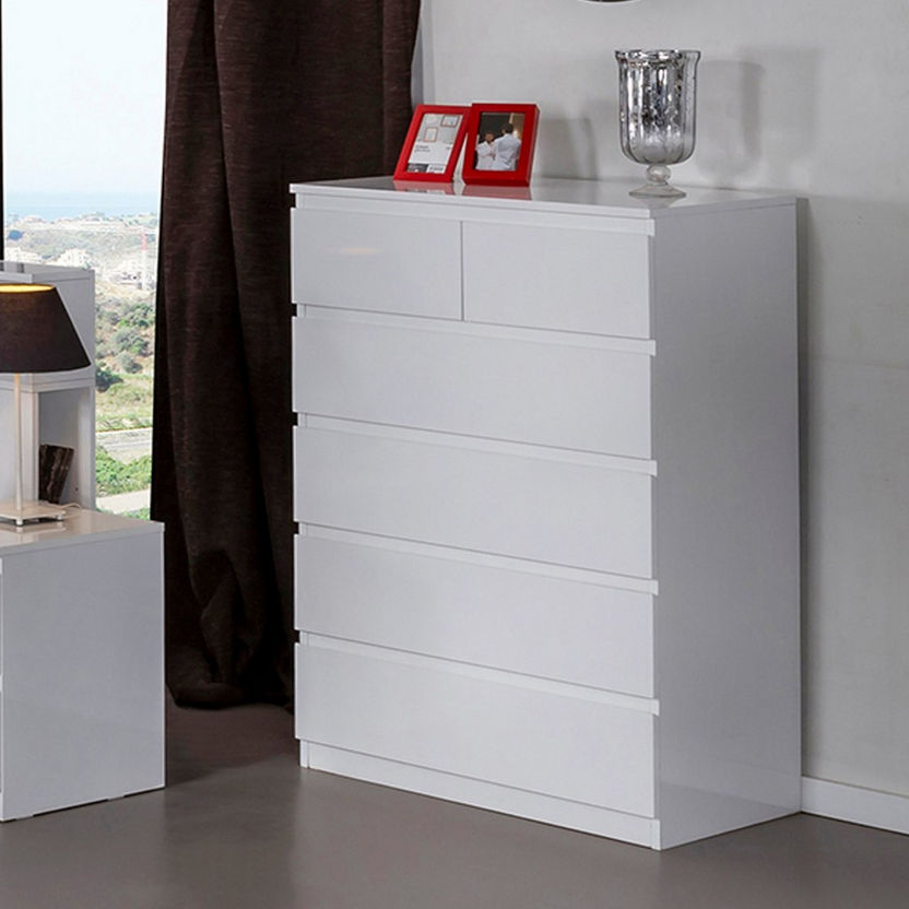 Halmstad Chest of 6-Drawers-Chest of Drawers-image-0