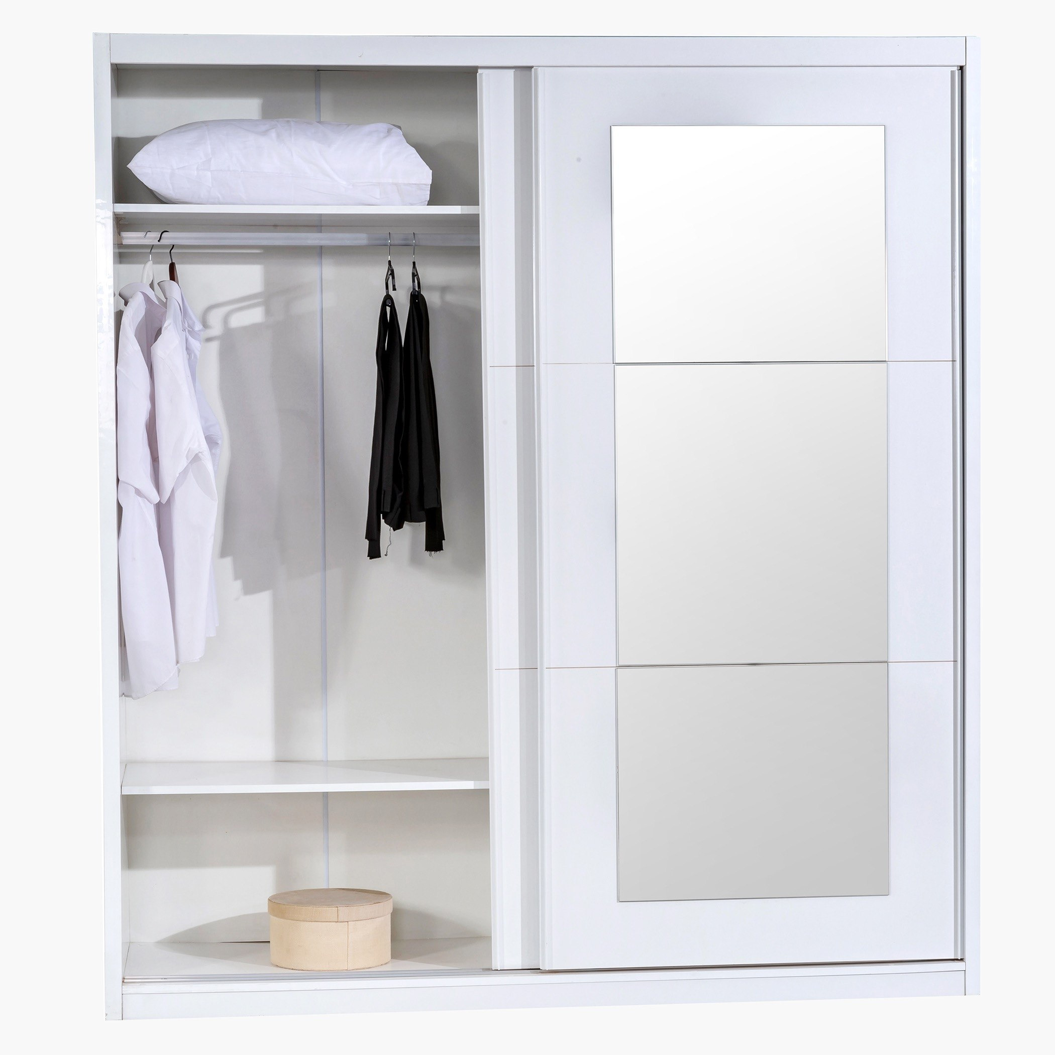 خزانة ملابس كبيرة بباب انزلاقي ومرآة من هالمستاد-hbxfurniture-wardrobes-image-4