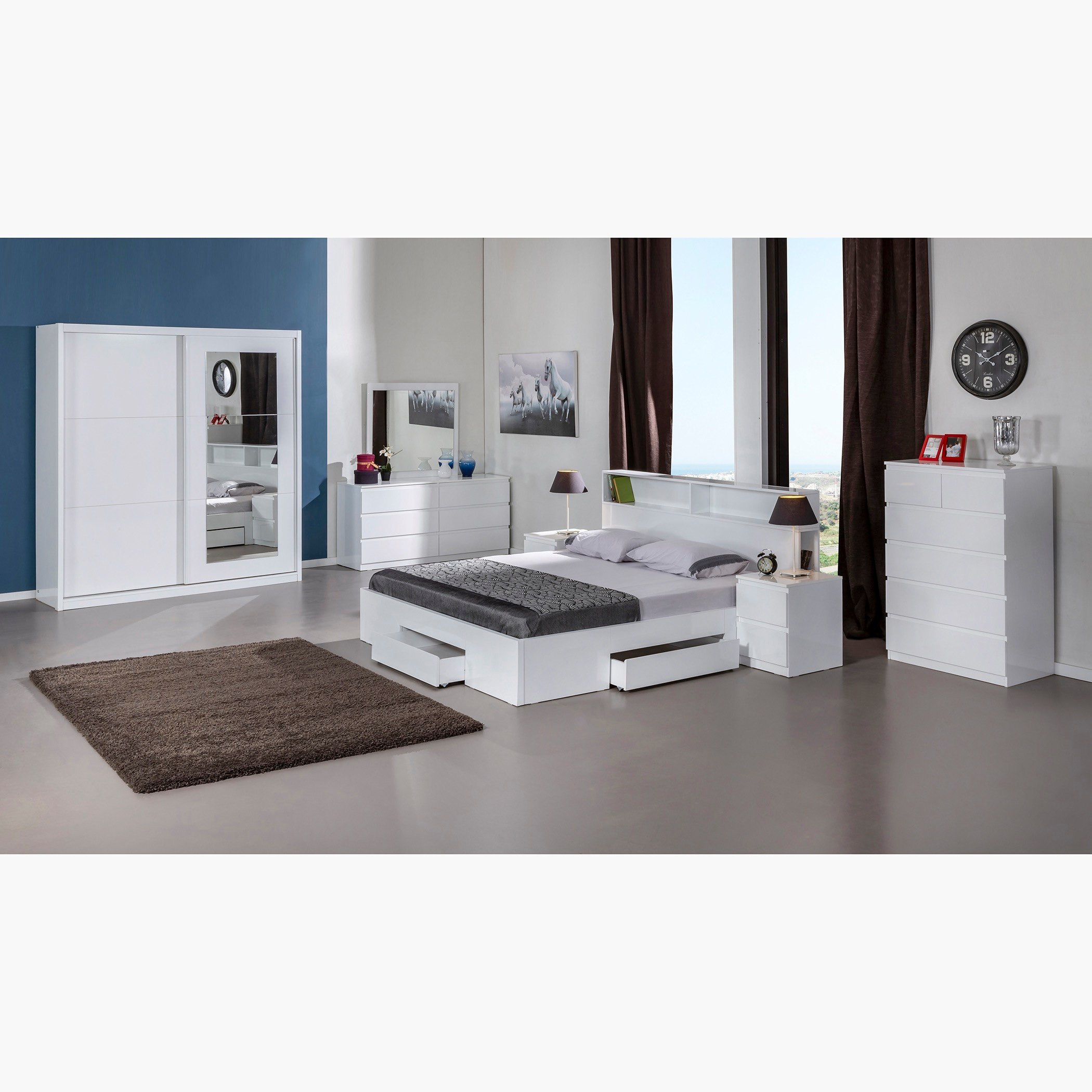 خزانة ملابس كبيرة بباب انزلاقي ومرآة من هالمستاد-hbxfurniture-wardrobes-image-9