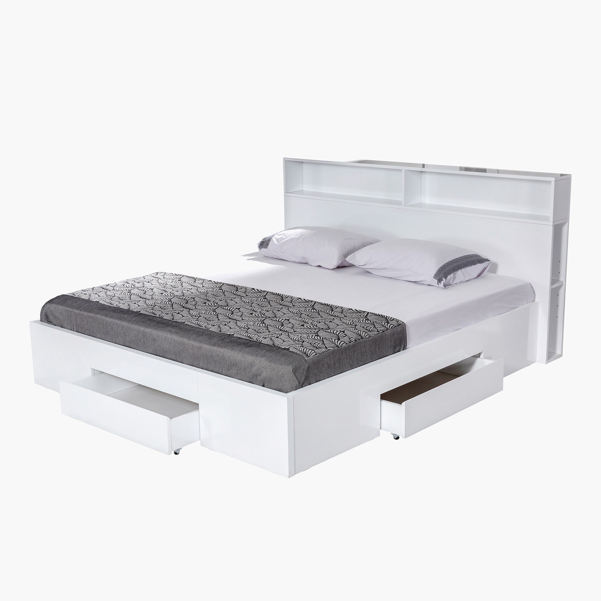 سرير كوين بـ3 أدراج من هالمستاد/ أوسلو - 150x200 سم-hbxbedroom-bedsandbedsets-beds-queen-image-4