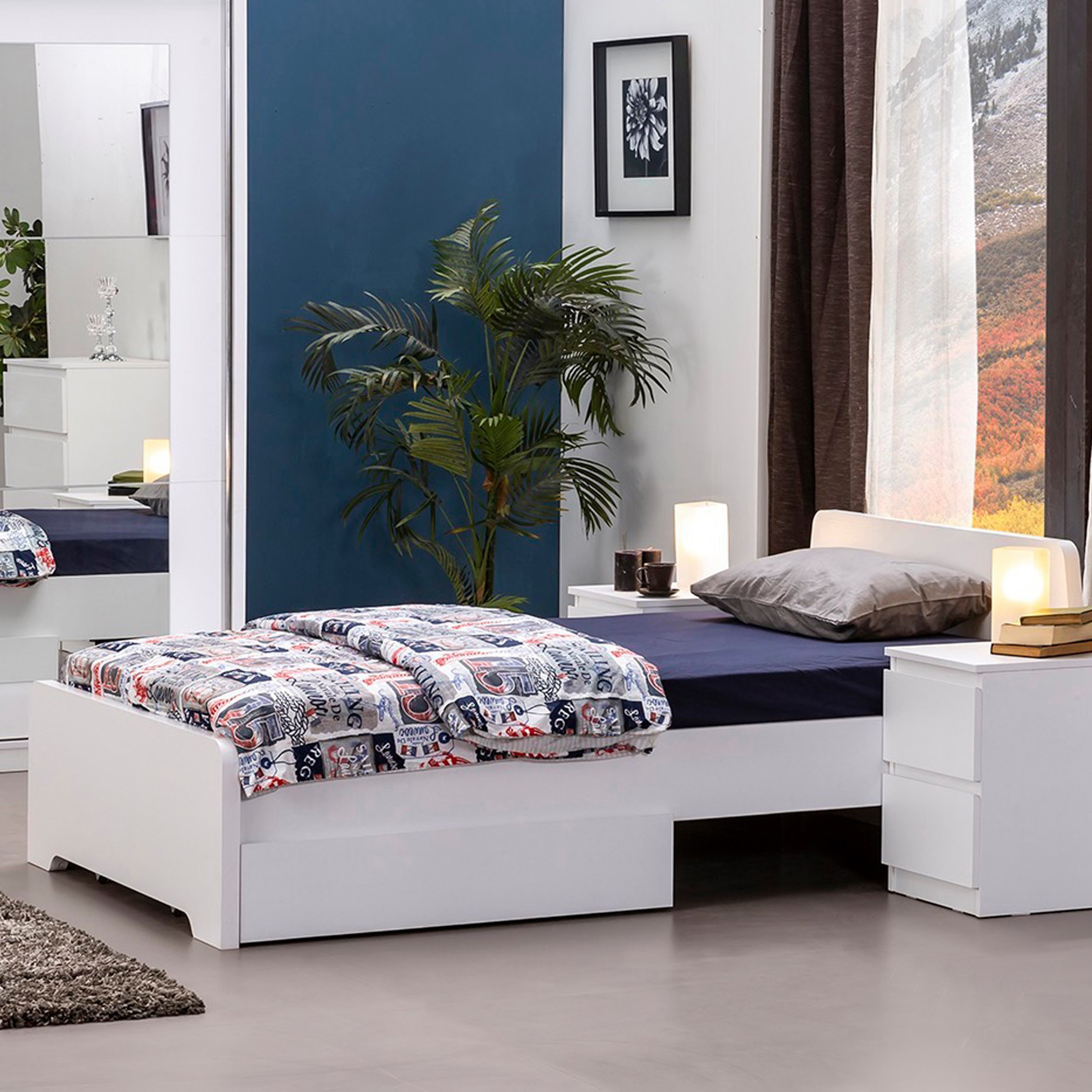 Askim Twin Bed - 120x200 cm-hbxbedroom-bedsandbedsets-beds-twin-image-1