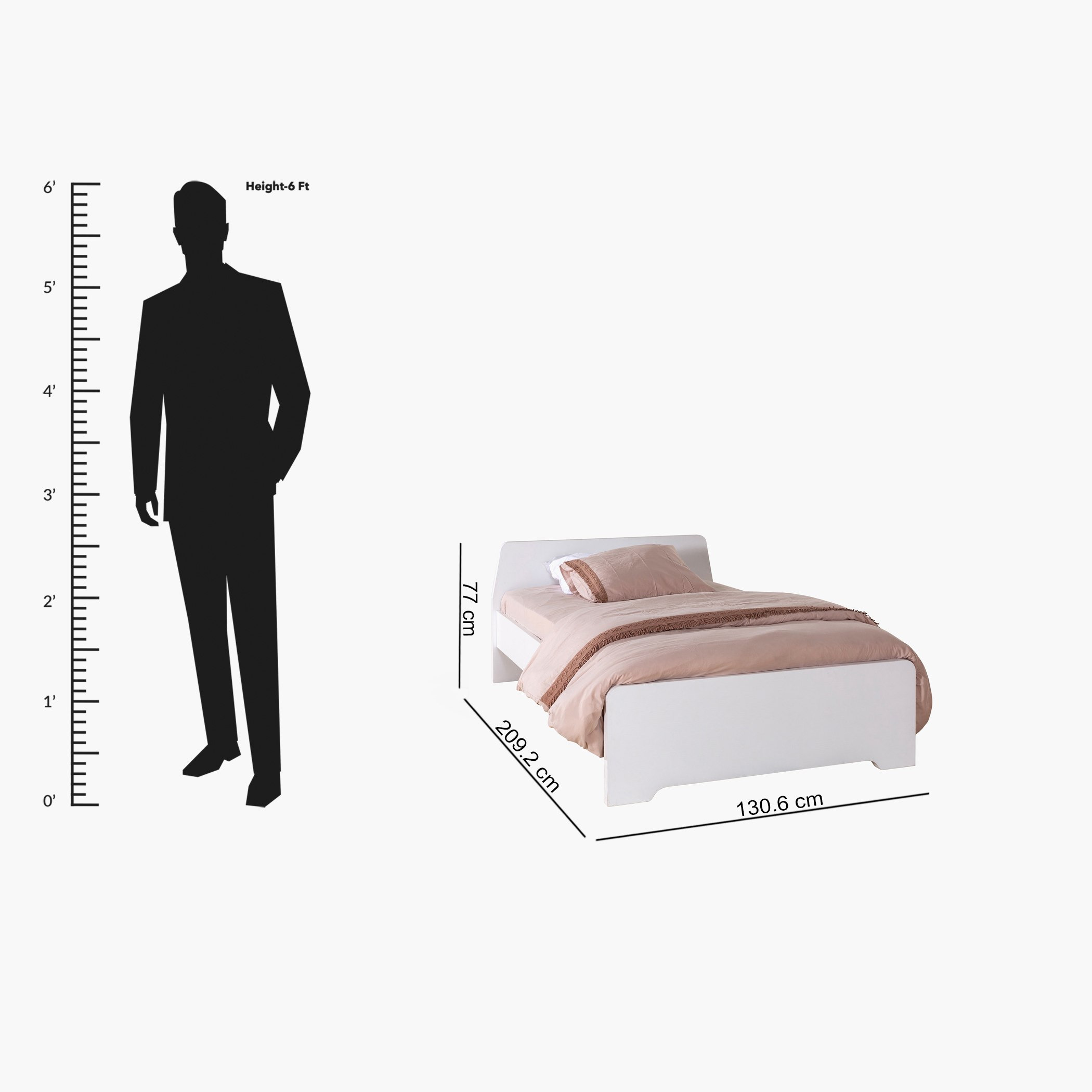 Askim Twin Bed - 120x200 cm-hbxbedroom-bedsandbedsets-beds-twin-image-9
