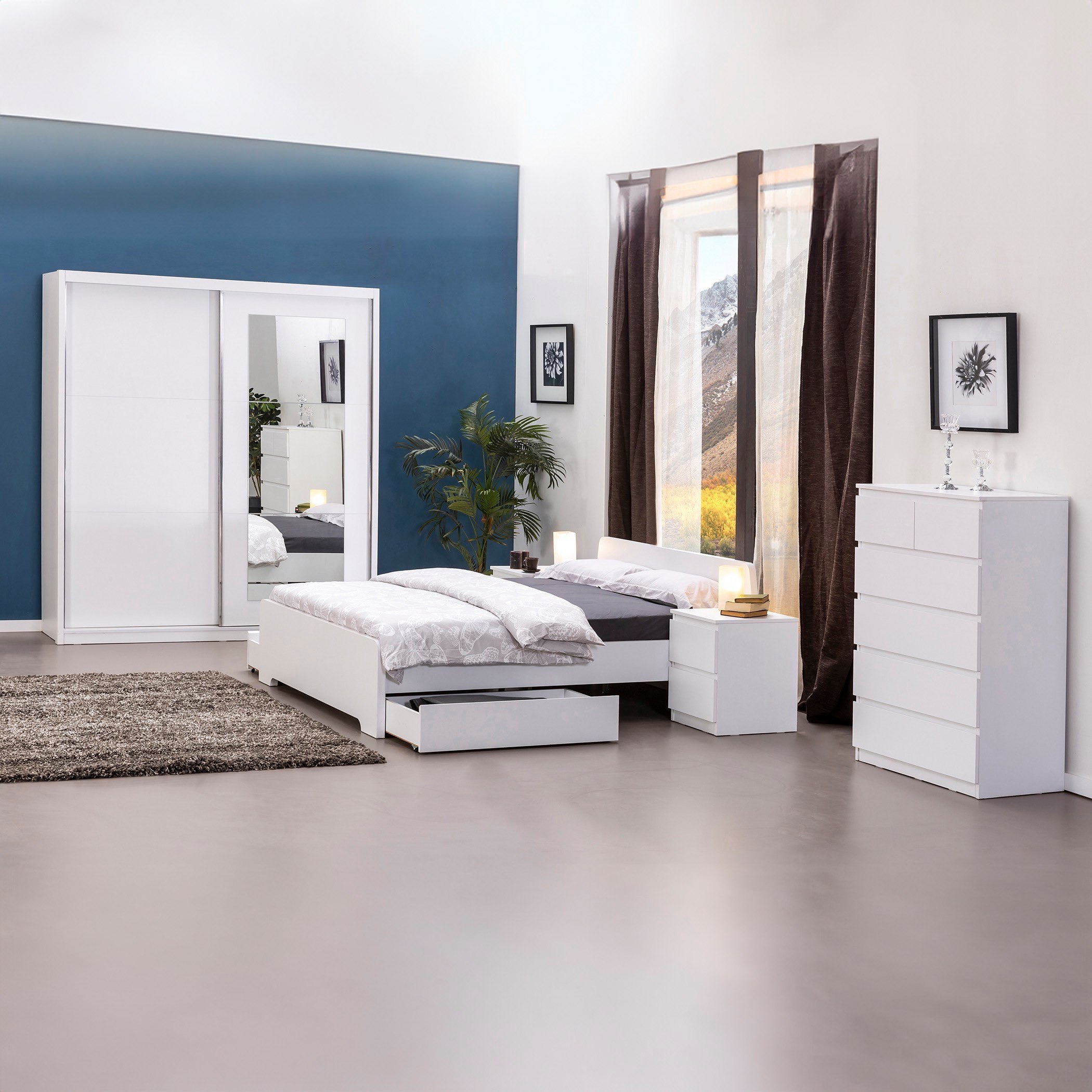 سرير مقاس كوين من أسكيم - 150x200  سم-hbxbedroom-bedsandbedsets-beds-queen-image-7