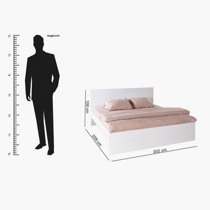 Halmstad King Bed - 180x200 cms