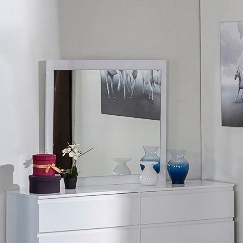 Halmstad Mirror without 6-Drawer Double Dresser-Dressers & Mirrors-image-0