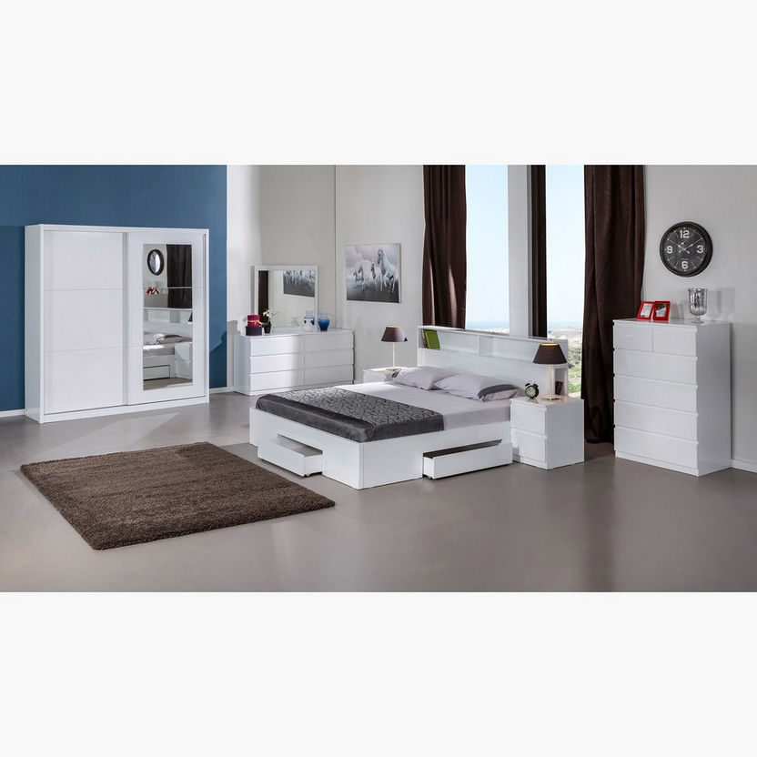 Halmstad Mirror without 6-Drawer Double Dresser-Dressers & Mirrors-image-4