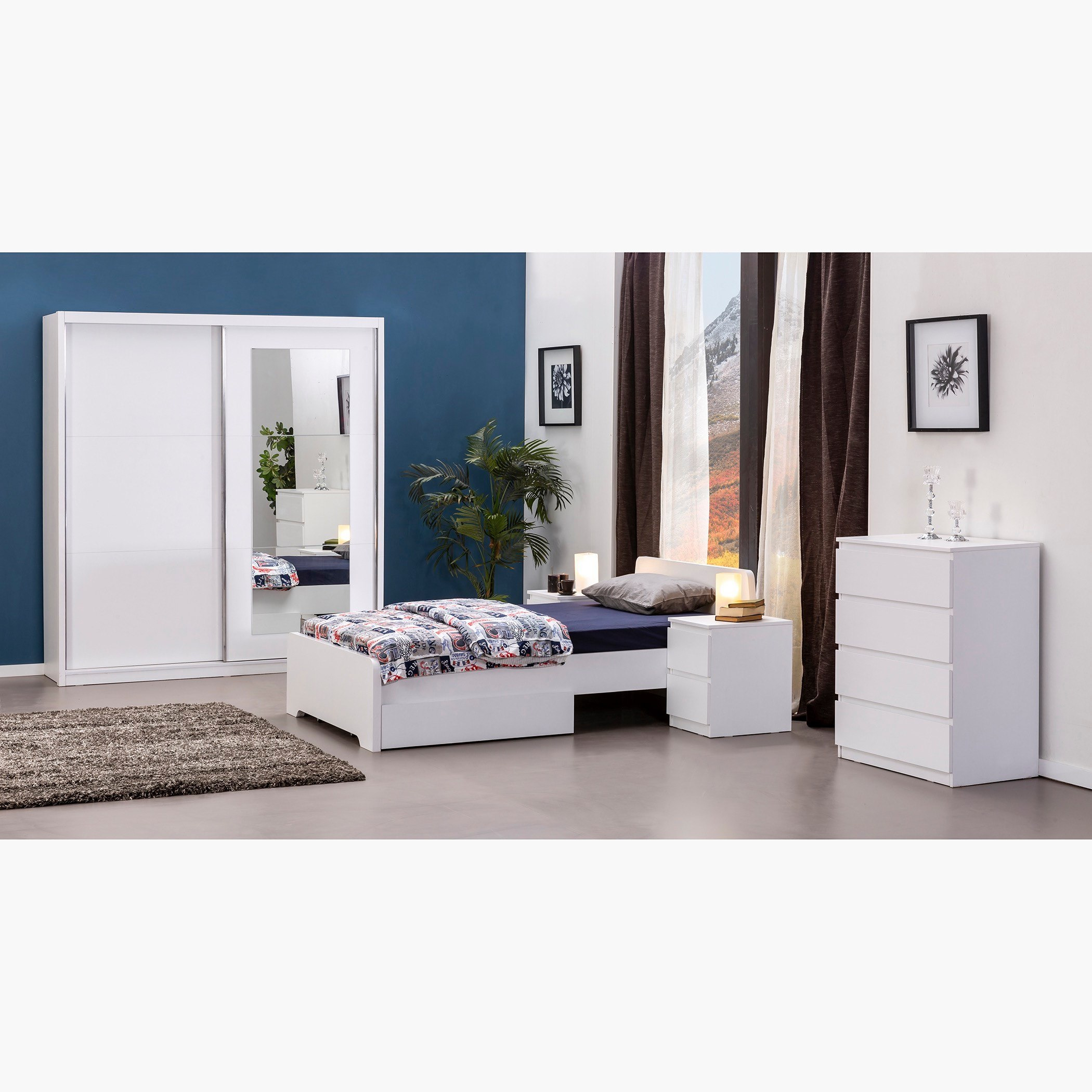 وحدة تخزين بـ4 أدراج من هالمستاد-hbxkidsandyouth-dressersandchests-chestofdrawers-image-6