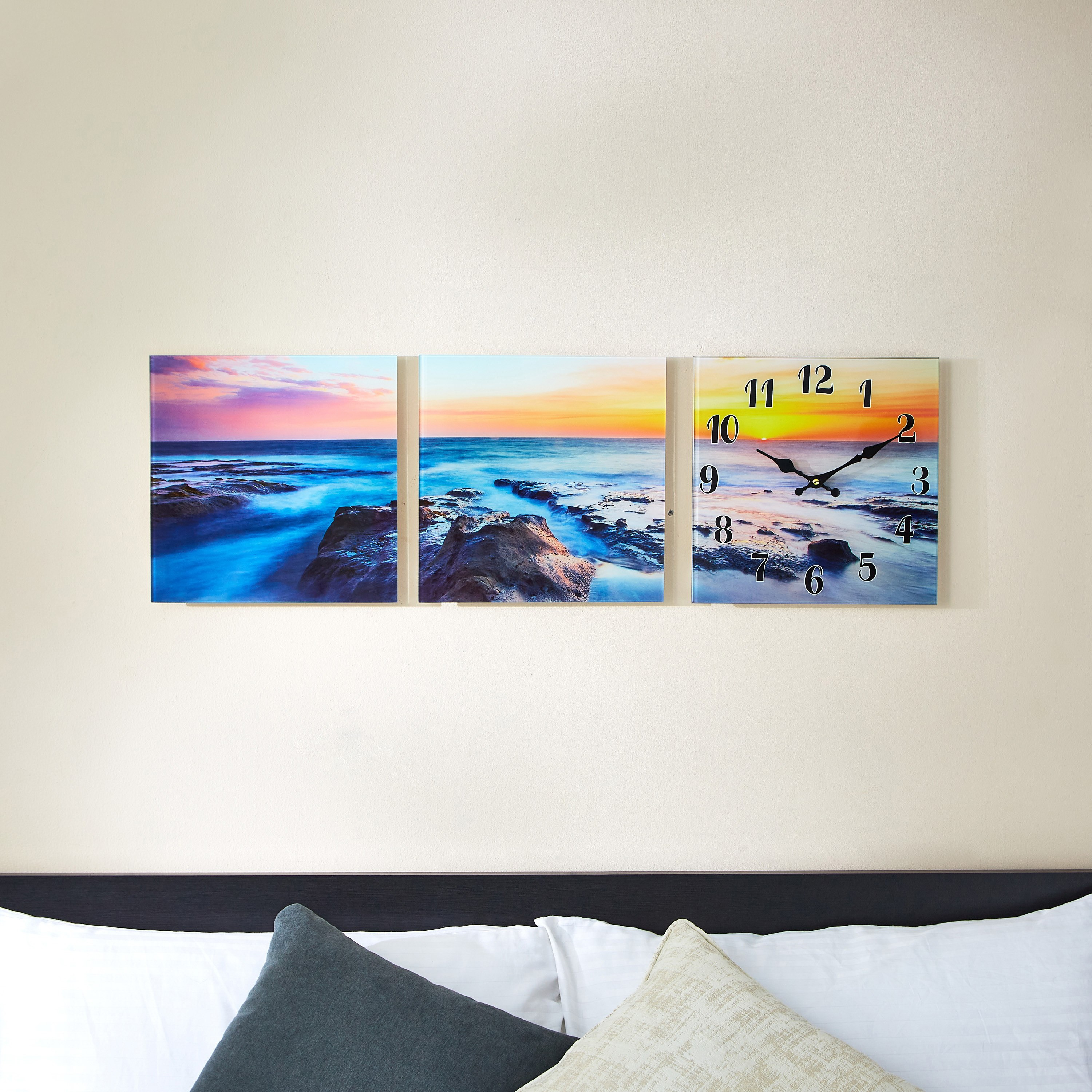 ساعة حائط زجاجيّة بتصميم جبال من ألفا - 90x30x4 سم-PROMO_HB_AE_B1G1_250925-image-2