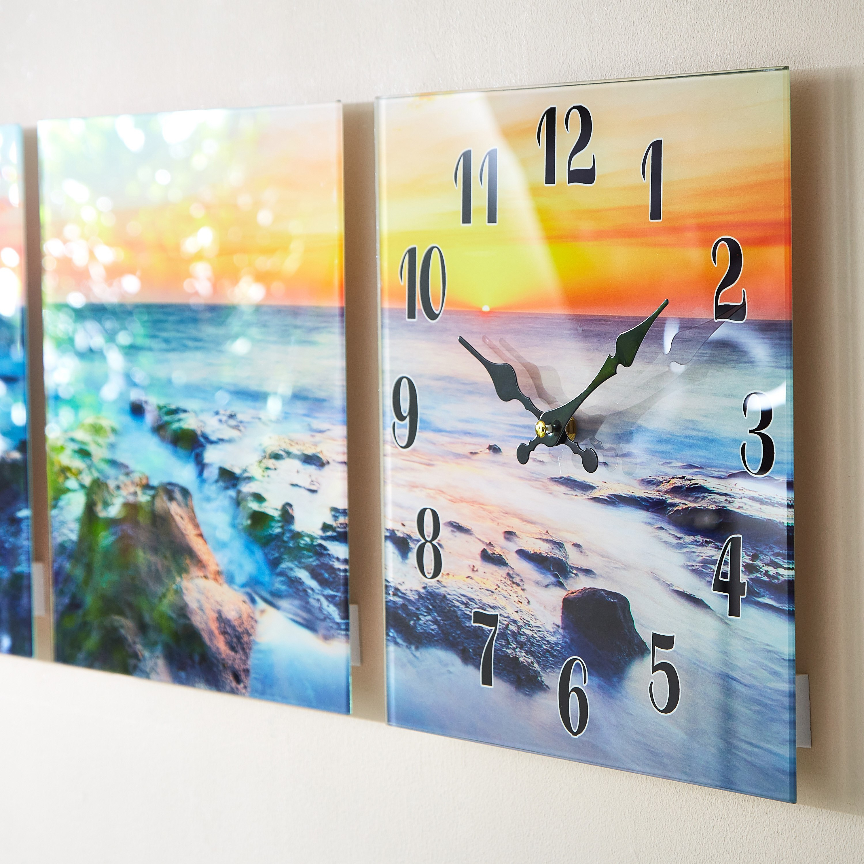 ساعة حائط زجاجيّة بتصميم جبال من ألفا - 90x30x4 سم-PROMO_HB_AE_B1G1_250925-image-3