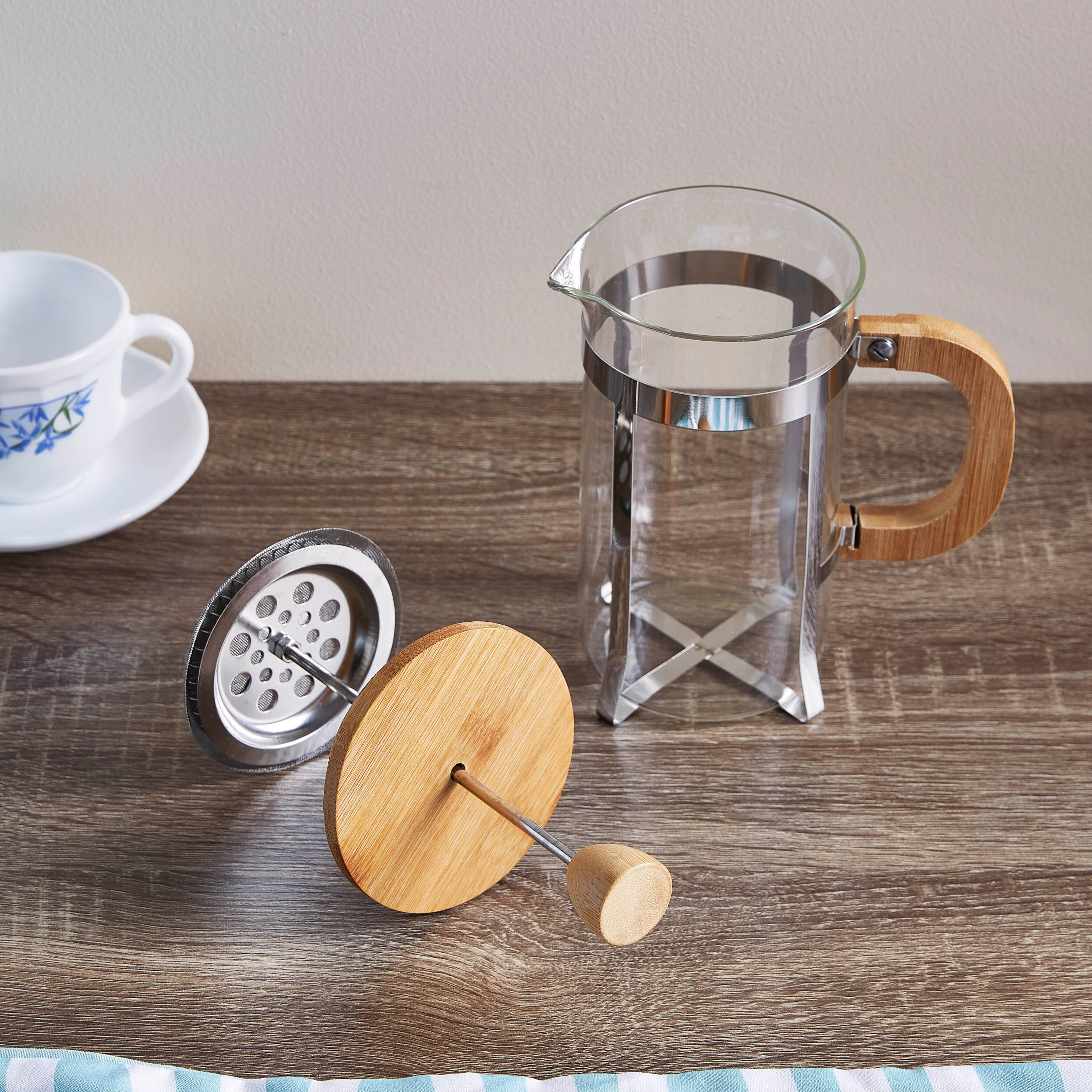 مصفاة شاي بامبو من كاسا - 600 مل-hbxkitchen-kitchenware-kitchenaccessories-image-2