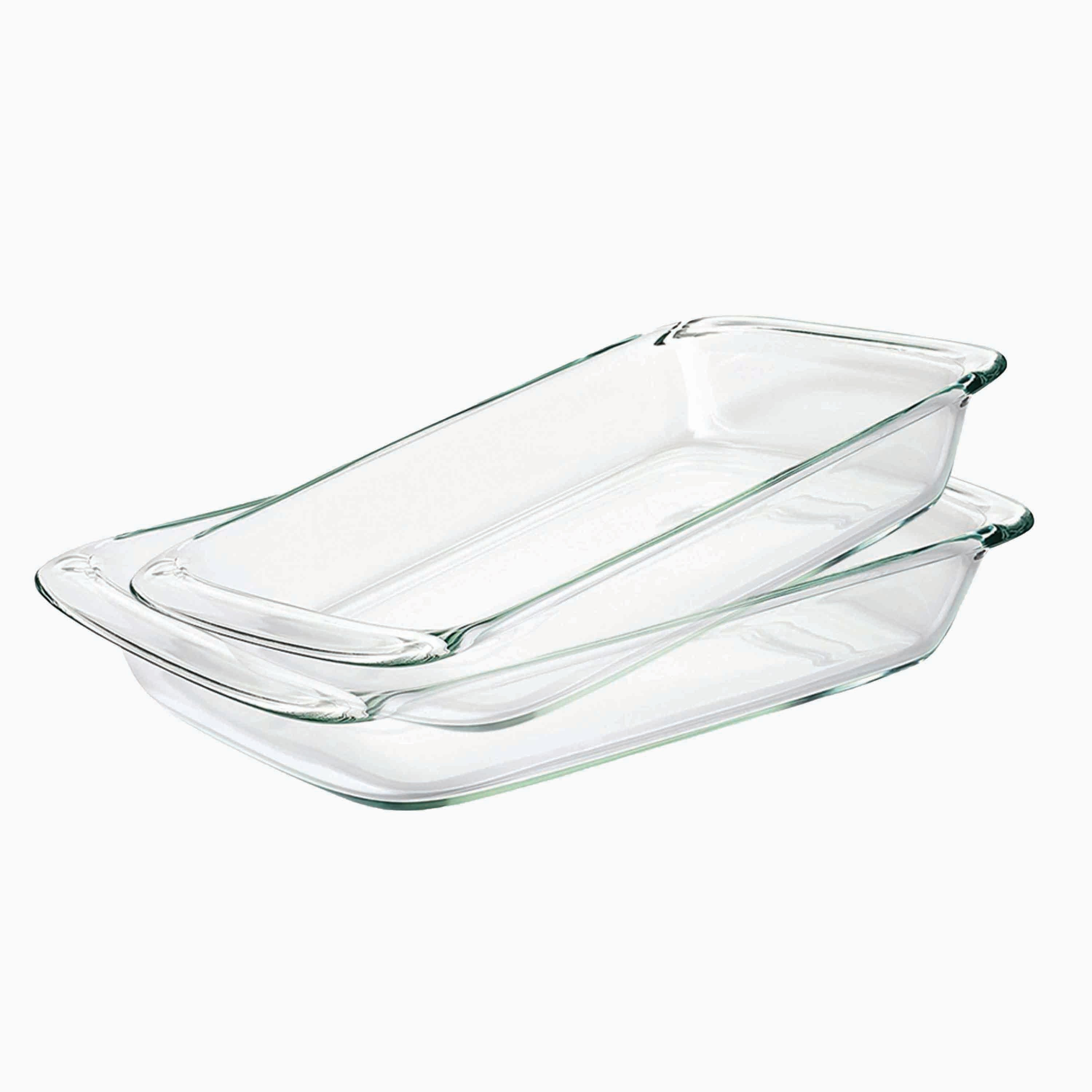 Amity Rectangular Glass Baking Dish - Set of 2-hbxkitchen-bakeware-image-1