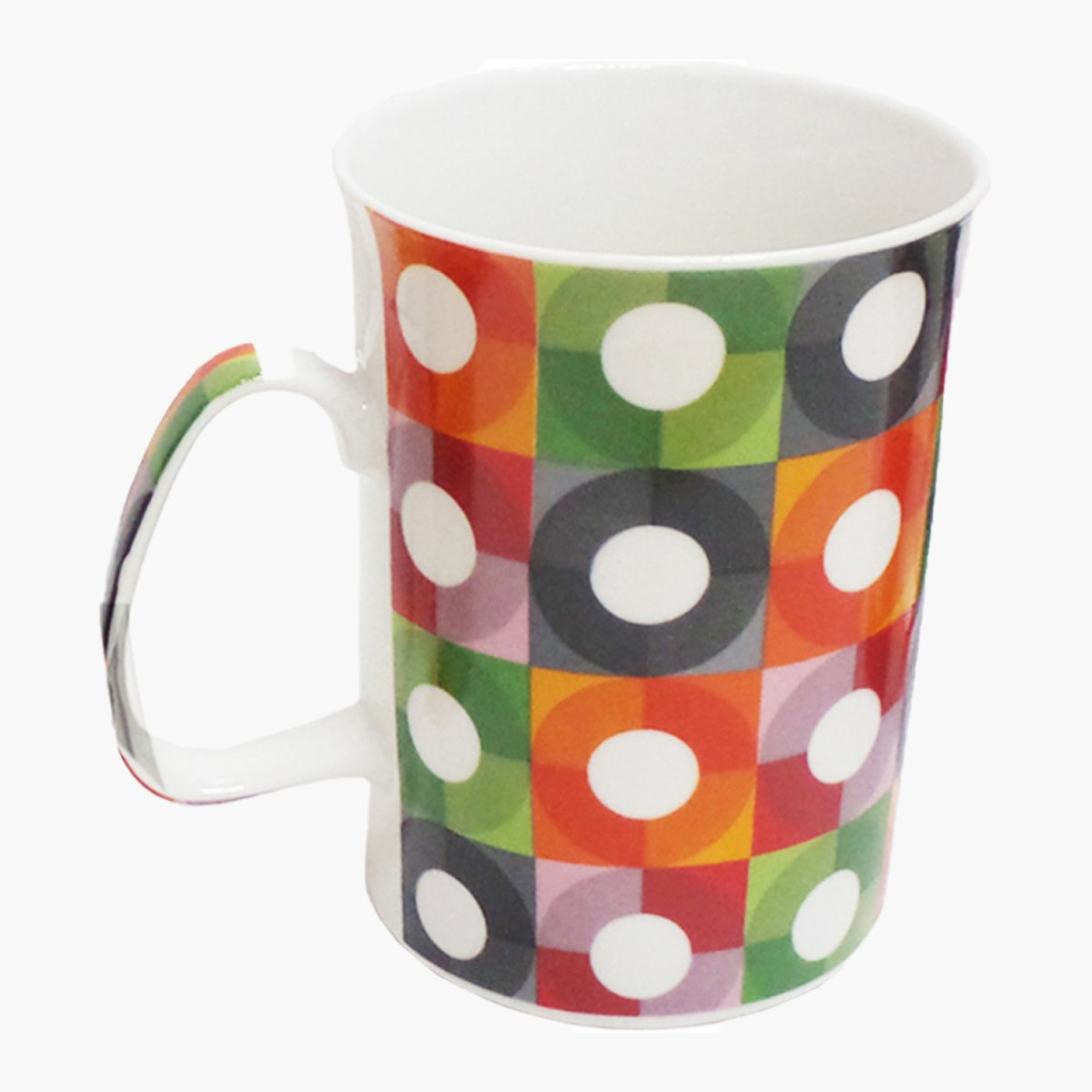 Amity Graphic Porcelain Coffee Mug - 320 ml-hbxdecorandfurnishings-tabletop-crockery-image-2