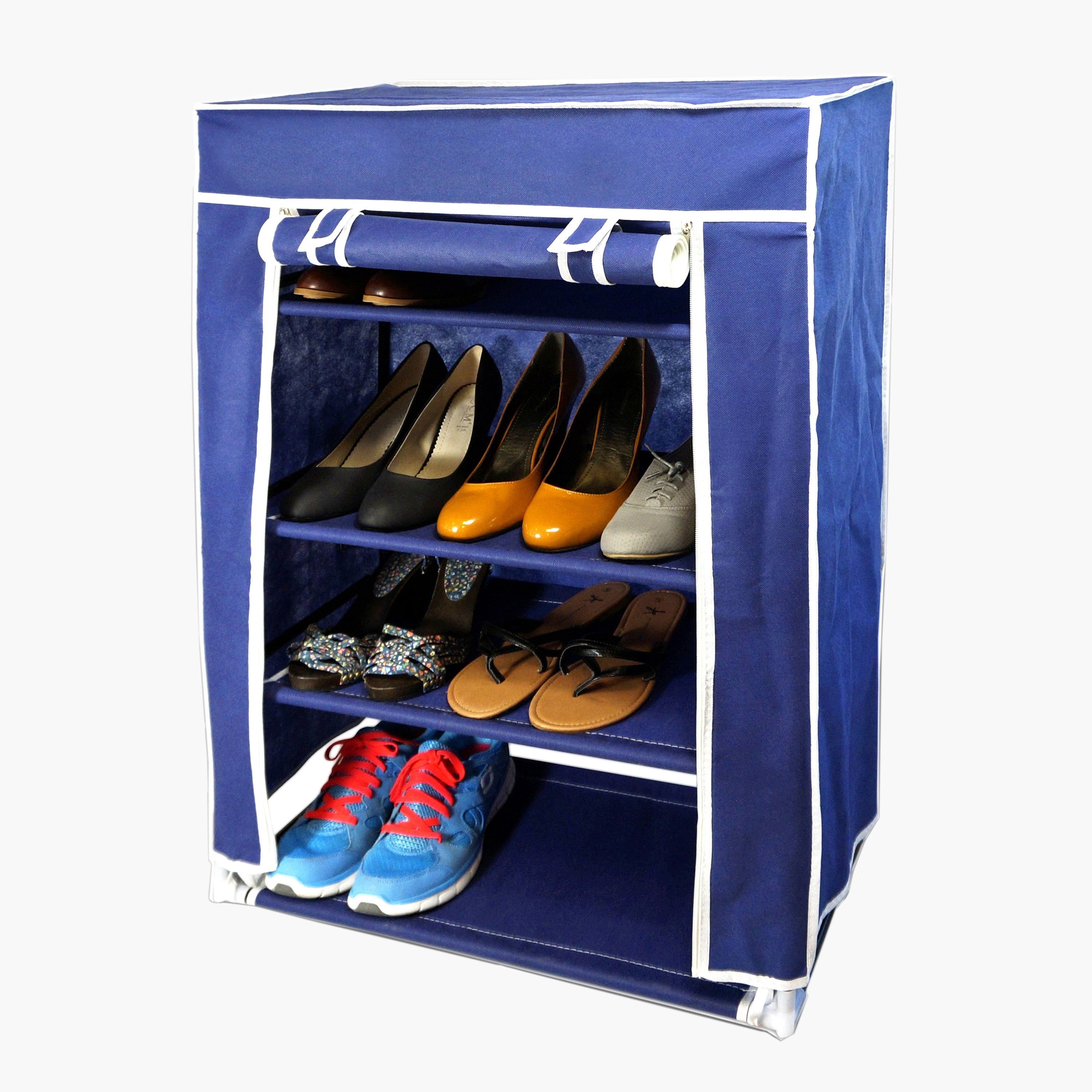 دولاب قماشي غير منسوج 4 طبقات من أميتي 60x30x72 سم-hbxbedroom-bedroomaccessories-bedroomstorage-image-1