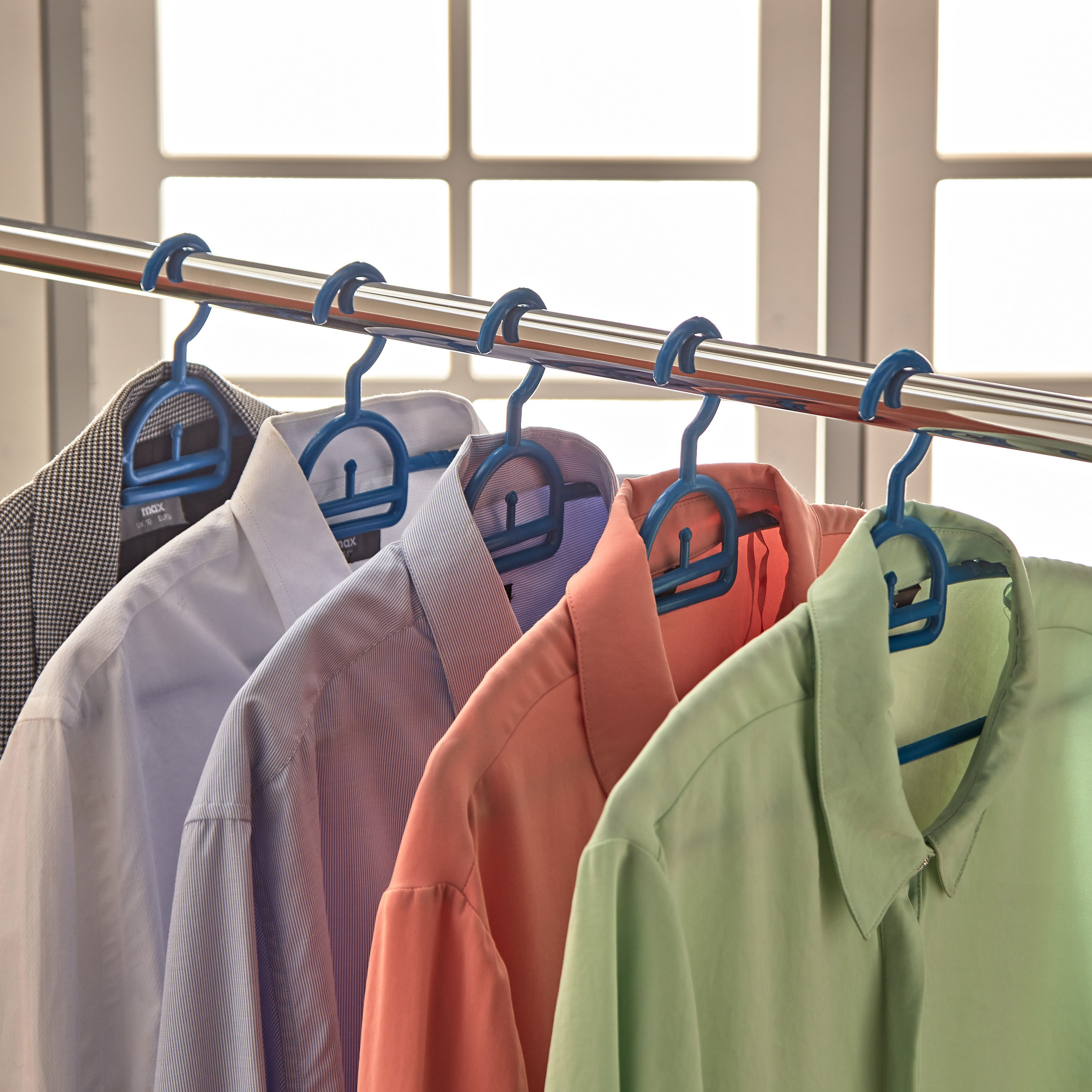 علّاقة ملابس من أميتي - طقم من 12 قطع-hbxhomeware-bathandlaundry-clothesdryingracks-image-2