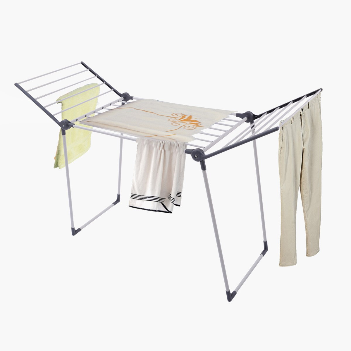 مجفف ملابس فراشة من أميتي - 170x64x108 سم-hbxhomeware-bathandlaundry-clothesdryingracks-image-2