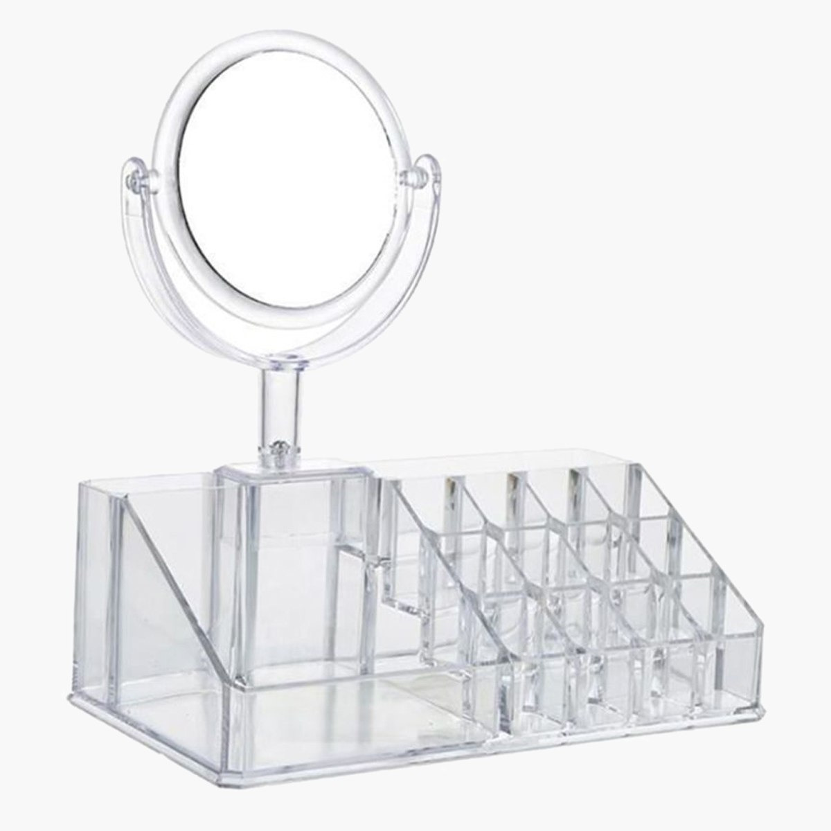 منظم مستحضرات التجميل من الأكريليك بمرآة من أميتي-hbxbedroom-bedroomaccessories-jewelleryboxesandholders-image-1