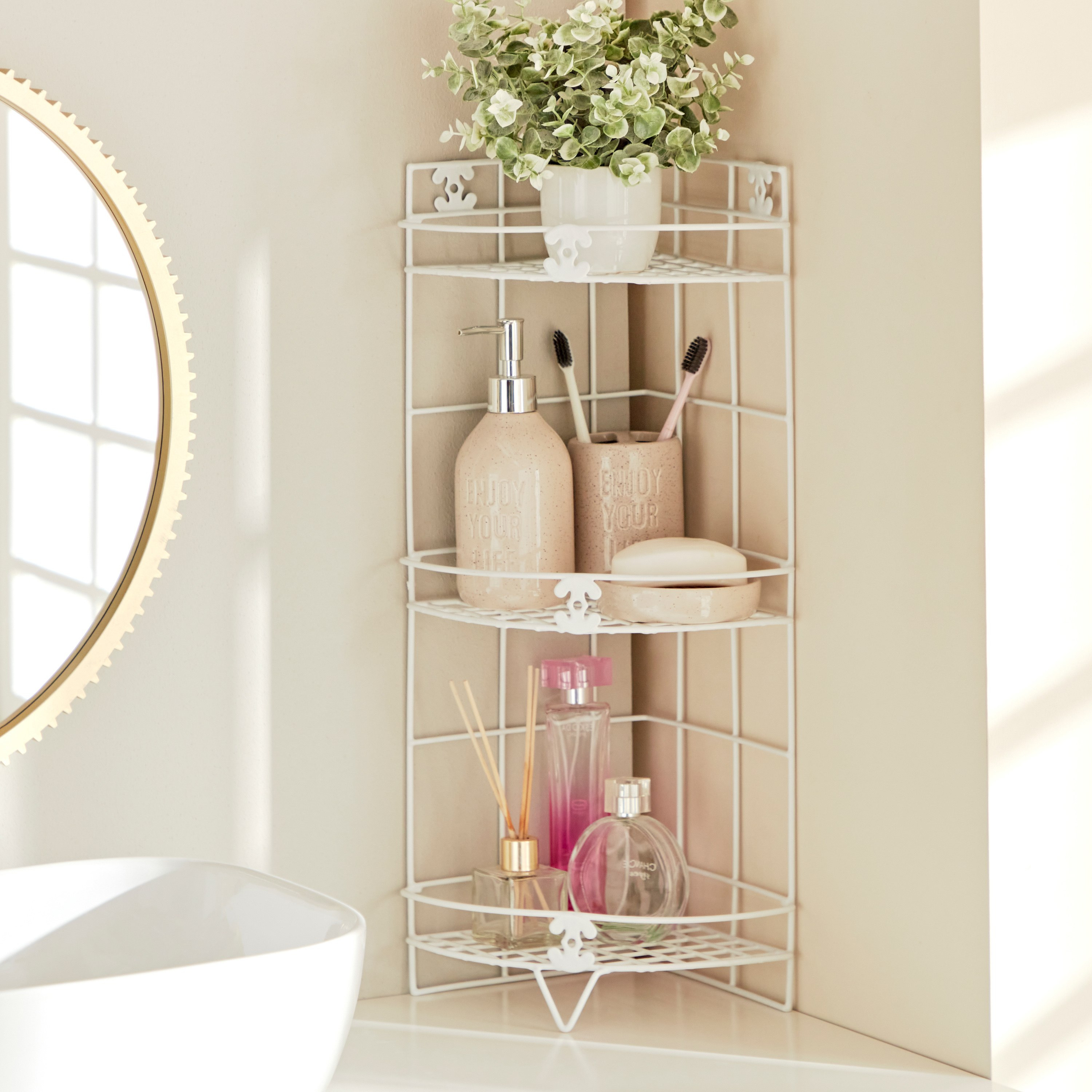 رف استحمام ركني بـ3 طوابق من آميتي - 21x21x57 سم-PROMO_HB_AE_B1G1_250925-image-1