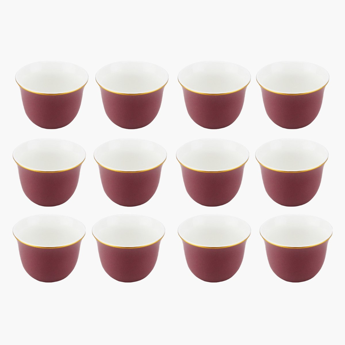 طقم فناجين قهوة خزف صيني من فيست - 12 قطعة-hbxhomeware-diningandtabletop-coffeeandteasets-image-1