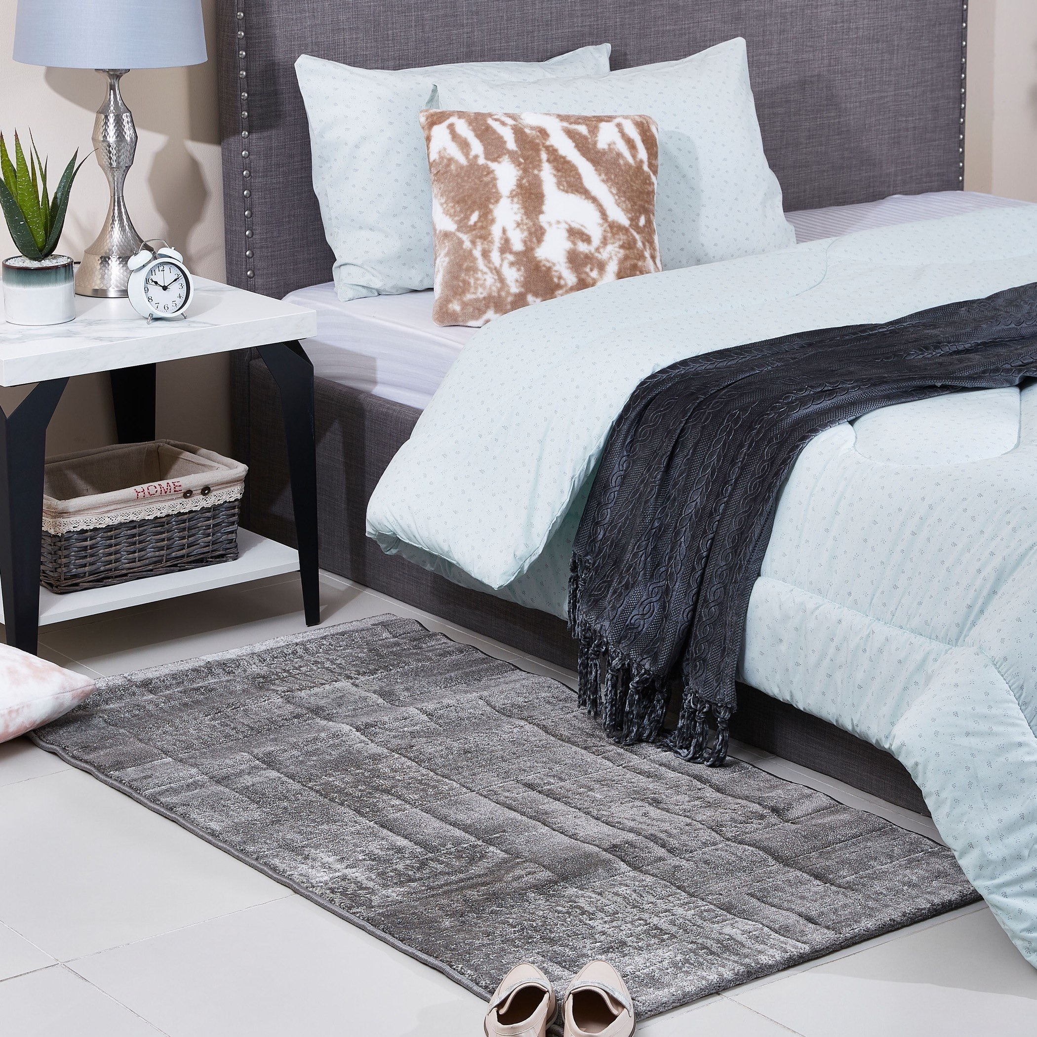 سجادة بولي بروبلين مقاومة للبقع كارلوس من جريس  - 80x150 سم-hbxdecorandfurnishings-floorcoverings-rugs-image-4