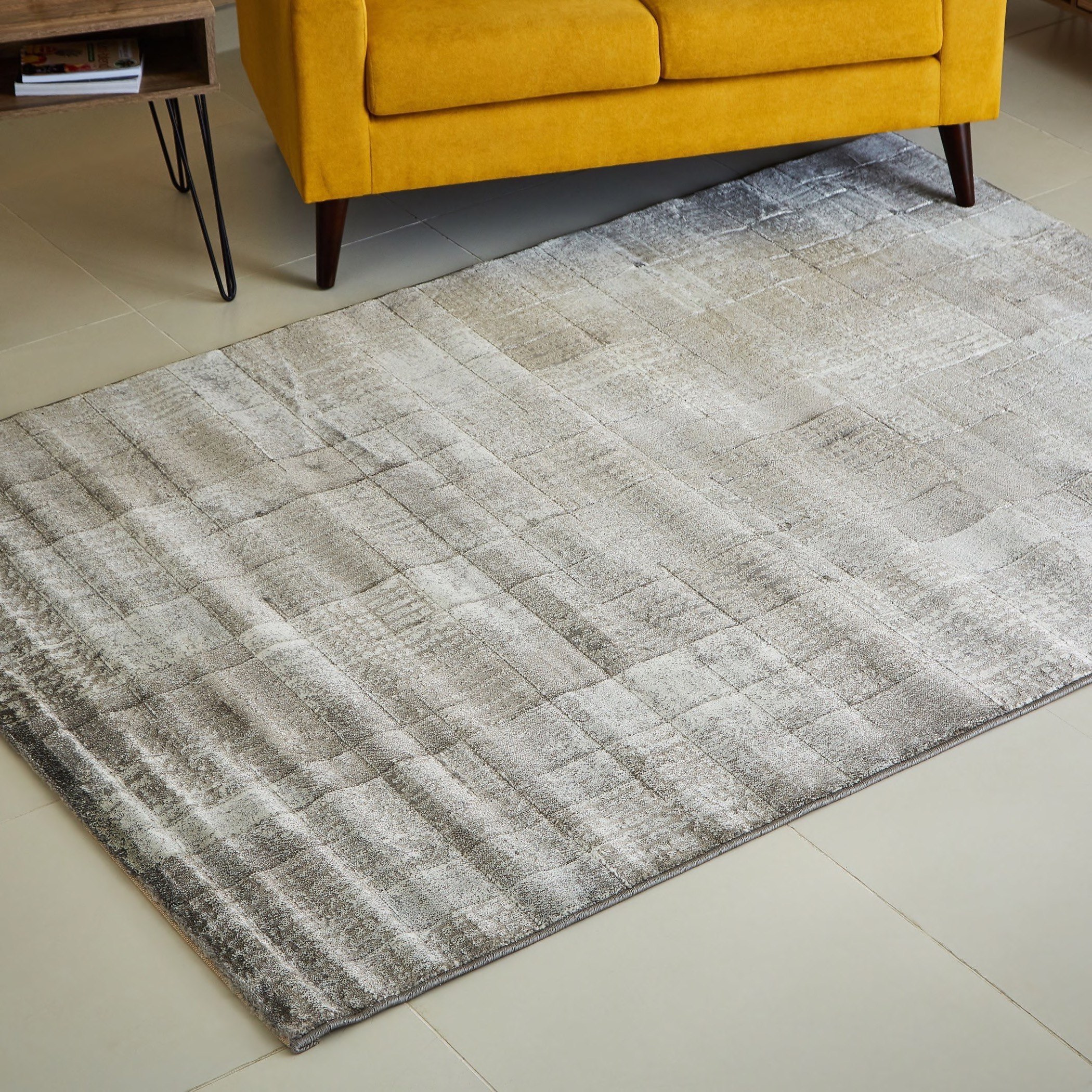 سجادة بولي بروبلين مقاومة للبقع كارلوس من جريس - 160x230 سم-hbxdecorandfurnishings-floorcoverings-rugs-image-1