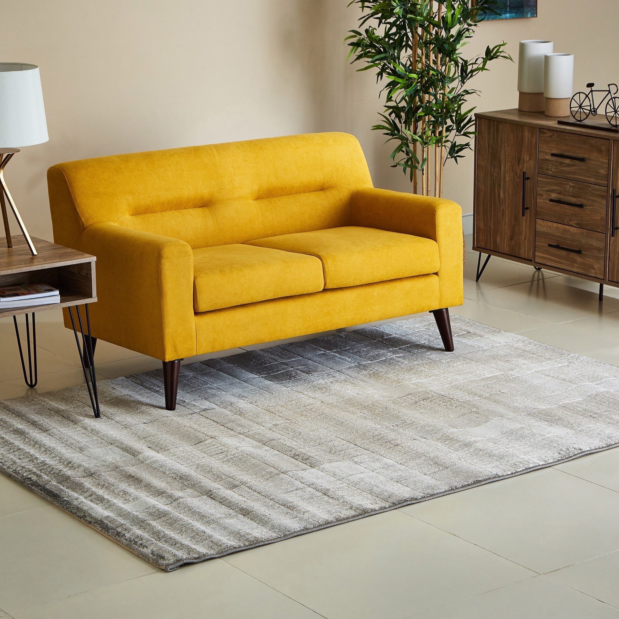 سجادة بولي بروبلين مقاومة للبقع كارلوس من جريس - 160x230 سم-hbxdecorandfurnishings-floorcoverings-rugs-image-4