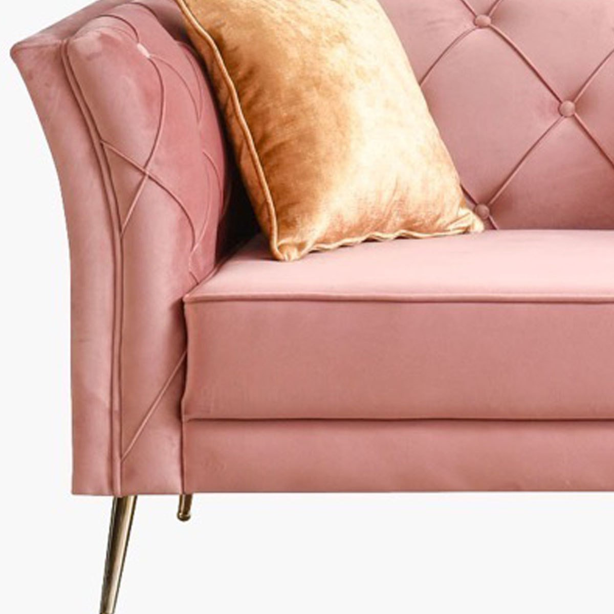 كنبة مخمليّة مقعدين مع وسادتين من إيفانكا-hbxlivingroom-sofasandarmchairs-sofas-image-4