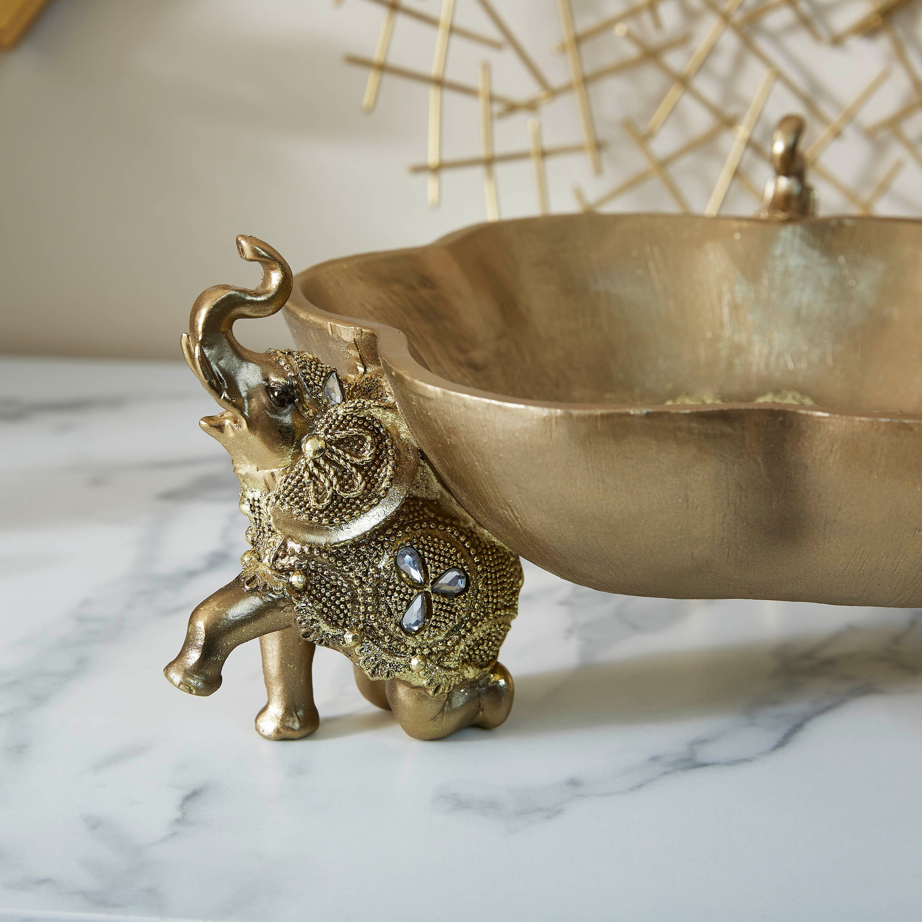 Kia Elephant with Plate-hbxhomeware-homedecor-figurinesandornaments-image-3