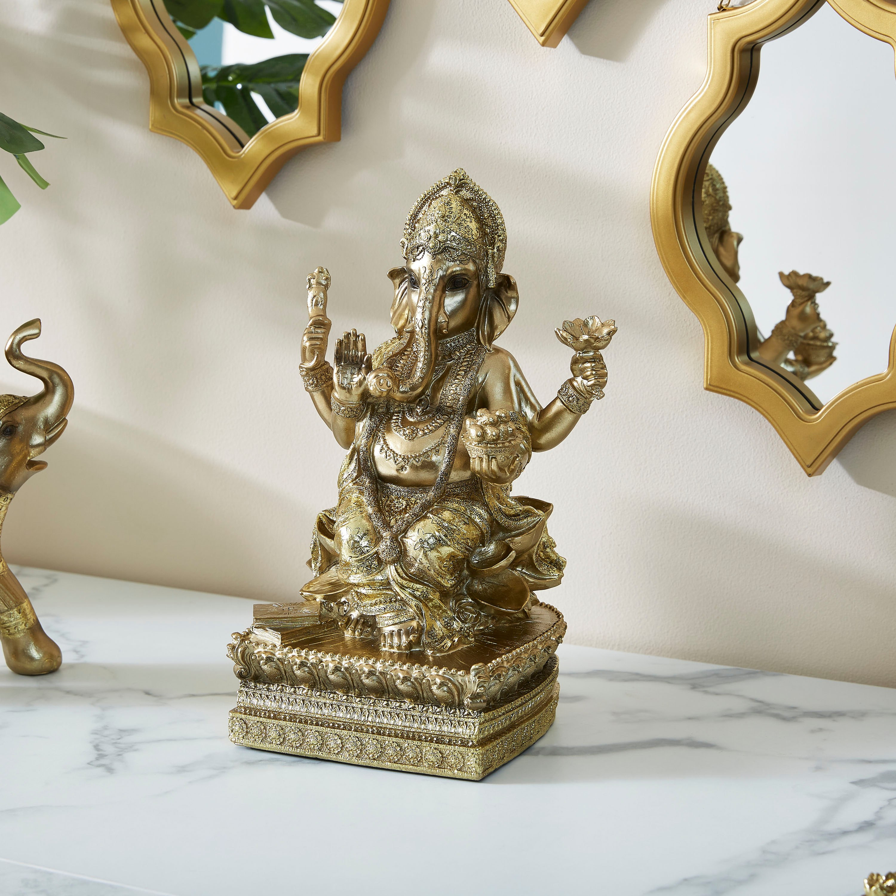 تمثال الإله غانيشا-hbxhomeware-homedecor-figurinesandornaments-image-1