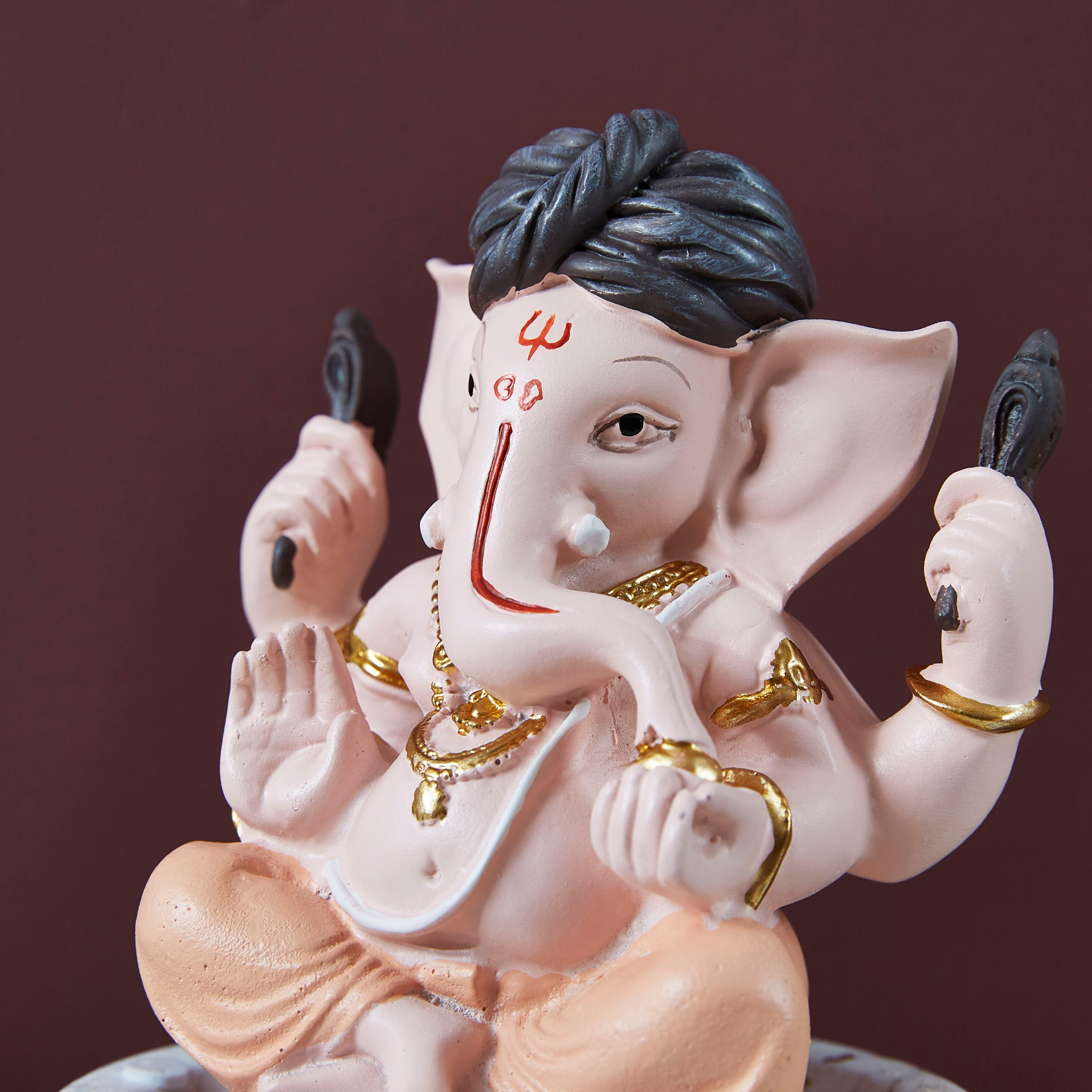 تمثال الإله غانيشا بعمامة-hbxhomeware-homedecor-figurinesandornaments-image-2