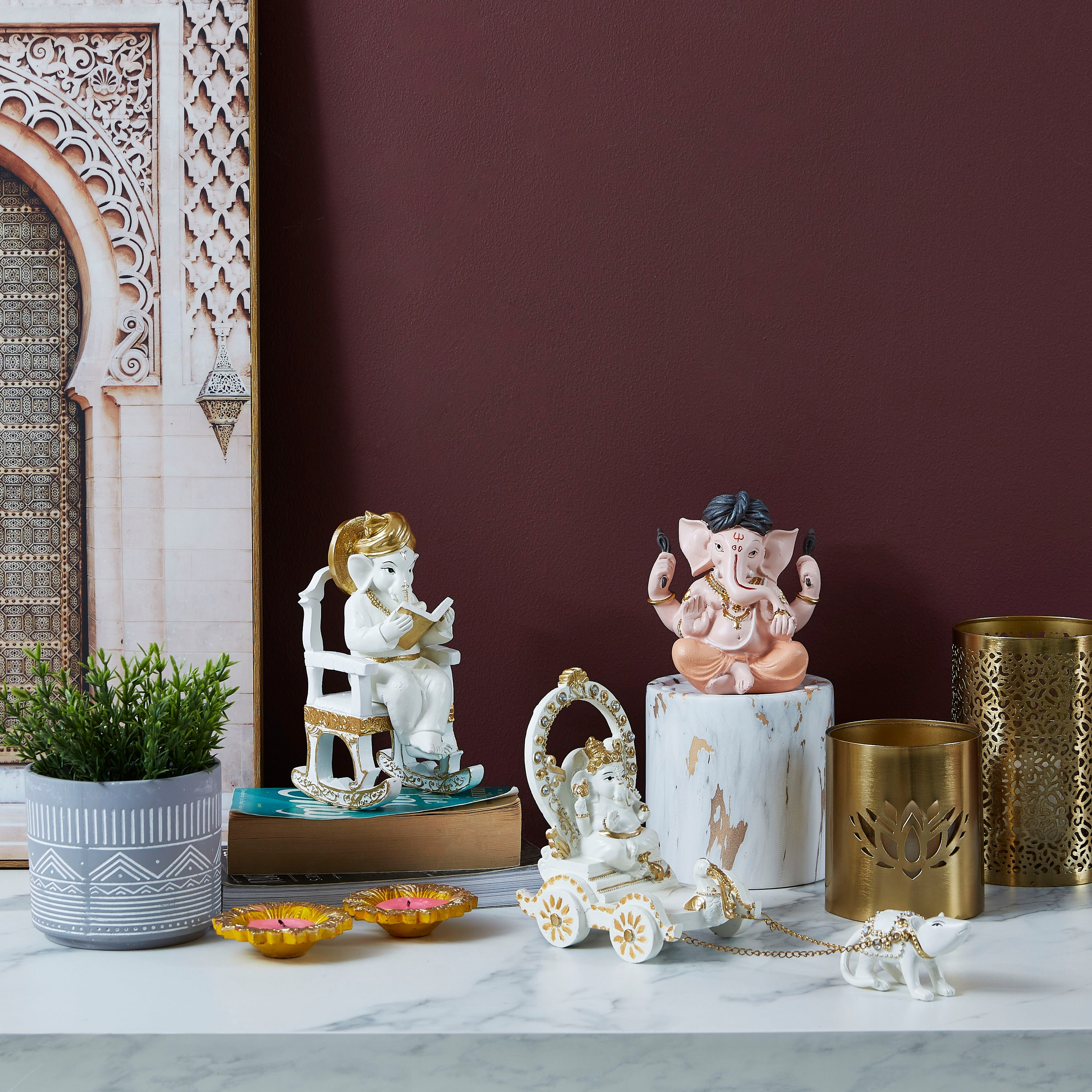 تمثال الإله غانيشا بعمامة-hbxhomeware-homedecor-figurinesandornaments-image-4