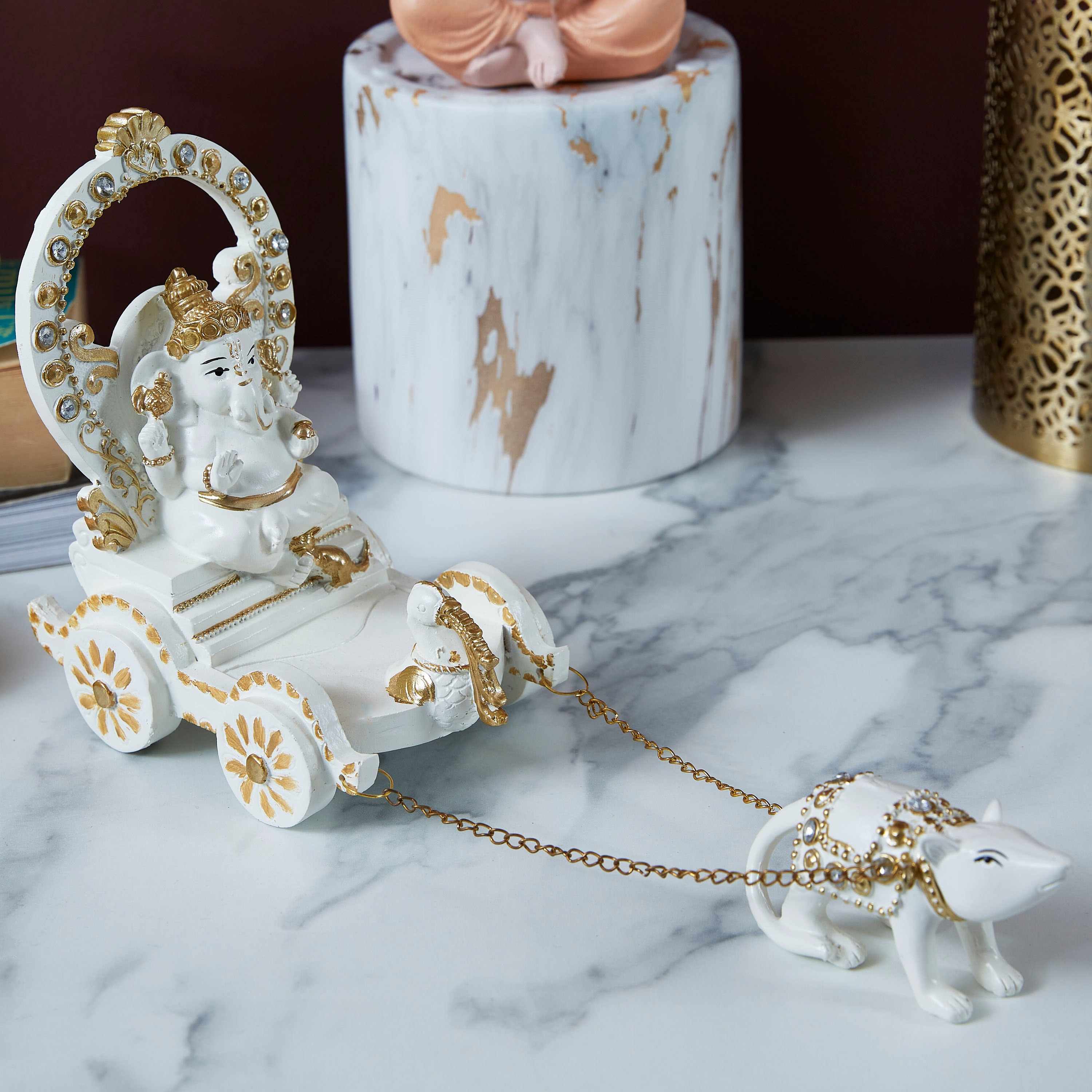 تمثال ديكور الإله جانيشا في وضع الجلوس-hbxhomeware-homedecor-figurinesandornaments-image-1