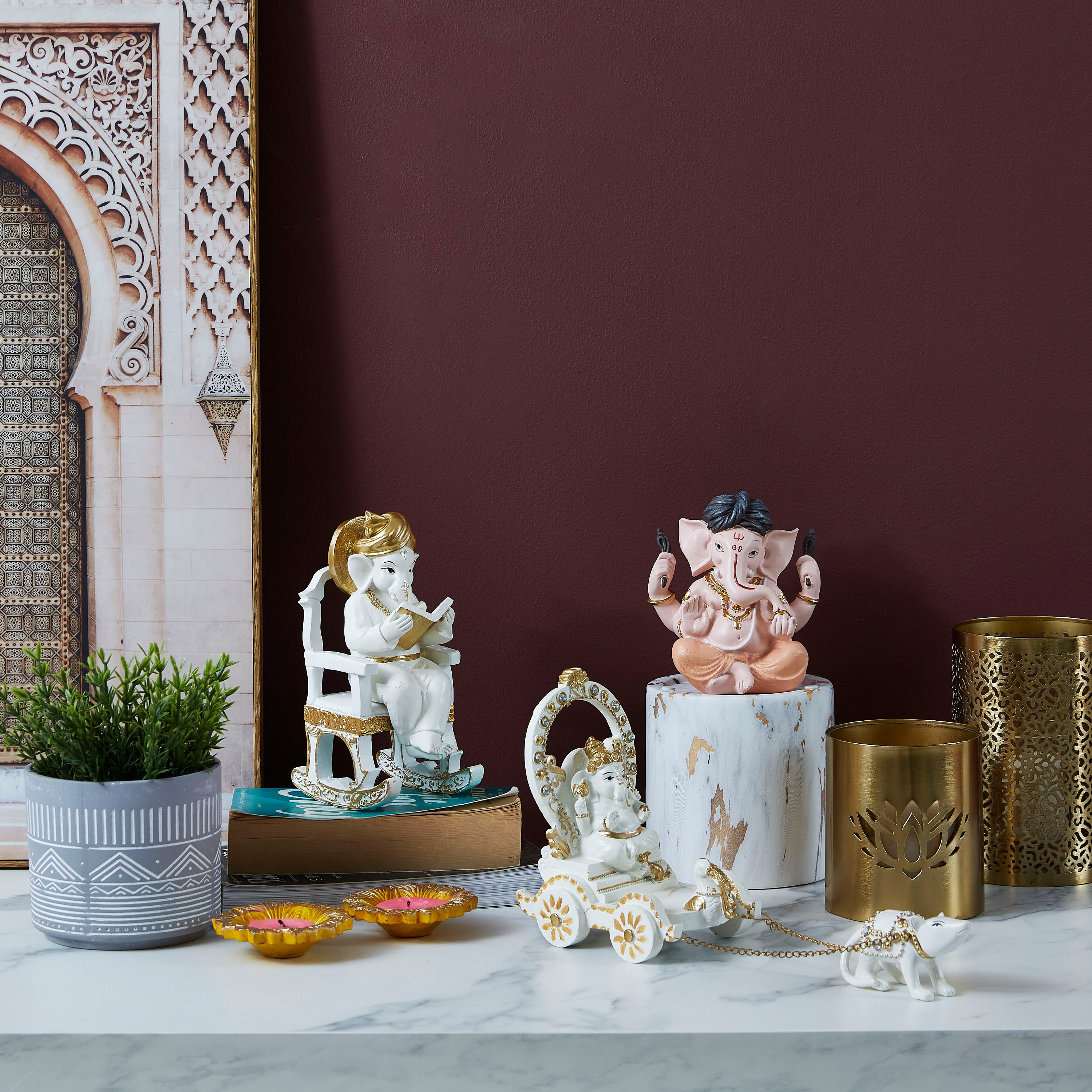 تمثال ديكور الإله جانيشا في وضع الجلوس-hbxhomeware-homedecor-figurinesandornaments-image-5