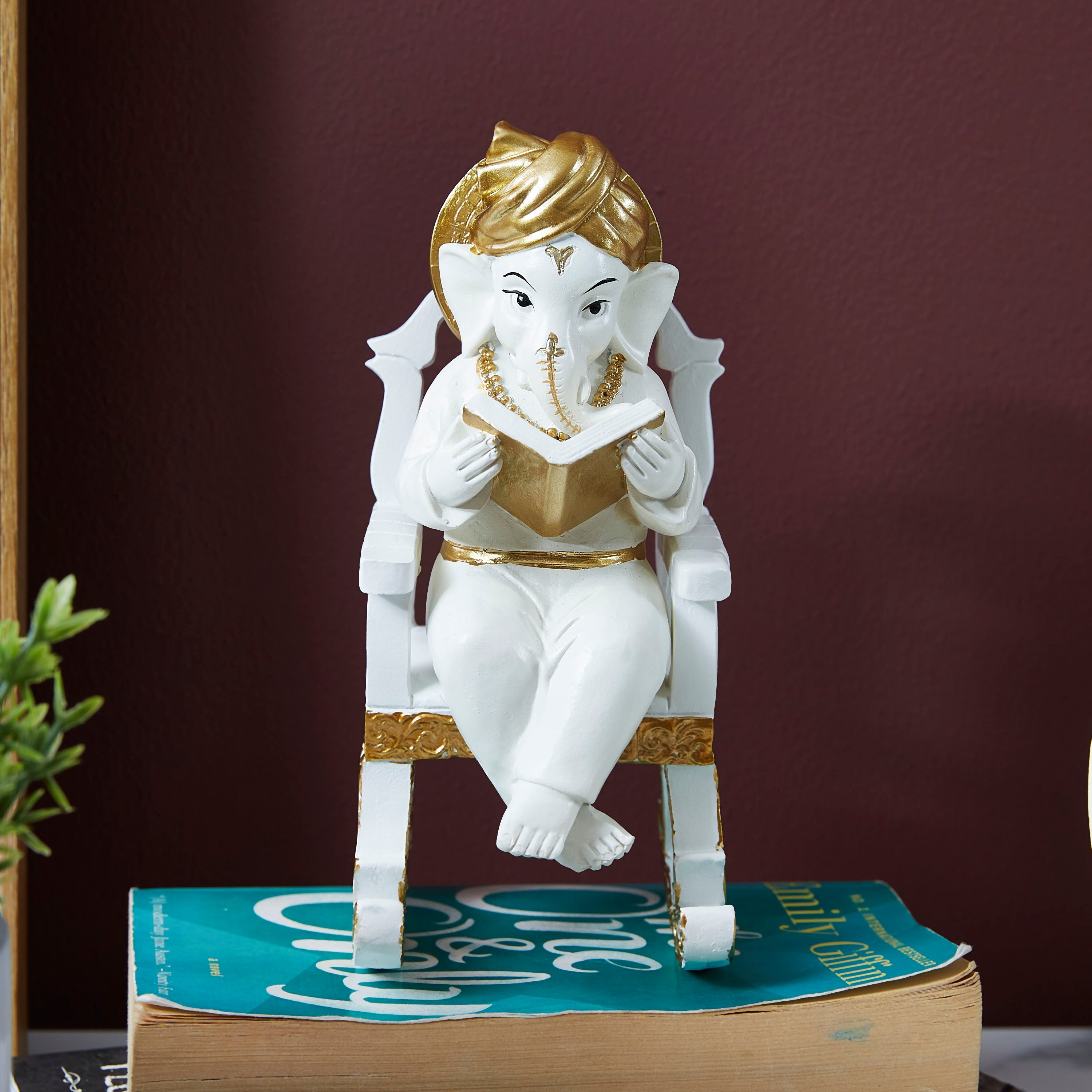تمثال ديكور الإله جانيشا في وضع الجلوس-hbxhomeware-homedecor-figurinesandornaments-image-2