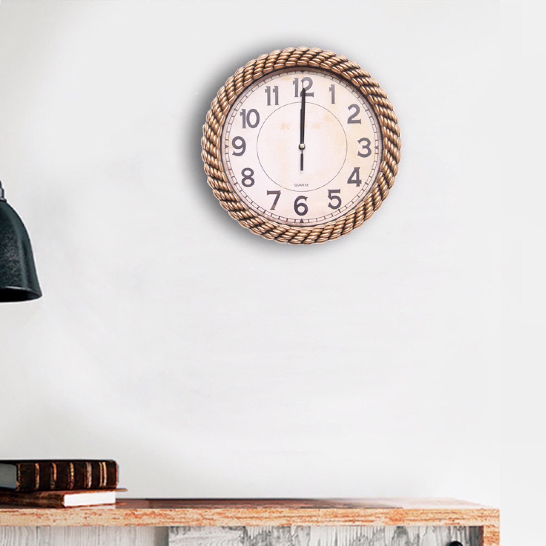Emily Analog Wall Clock - 25 cm-PROMO_HB_AE_B1G1_250925-image-1