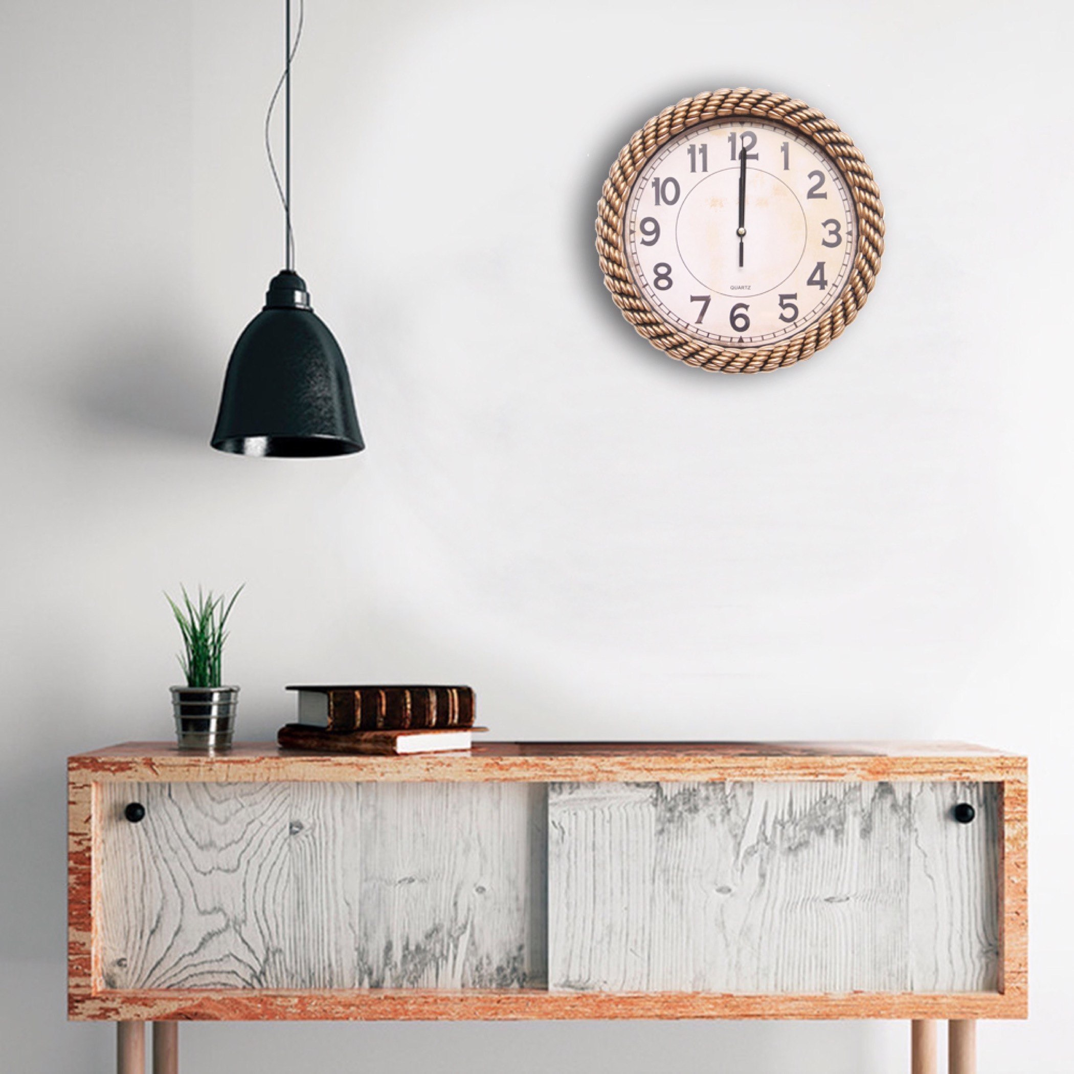 Emily Analog Wall Clock - 25 cm-PROMO_HB_AE_B1G1_250925-image-2