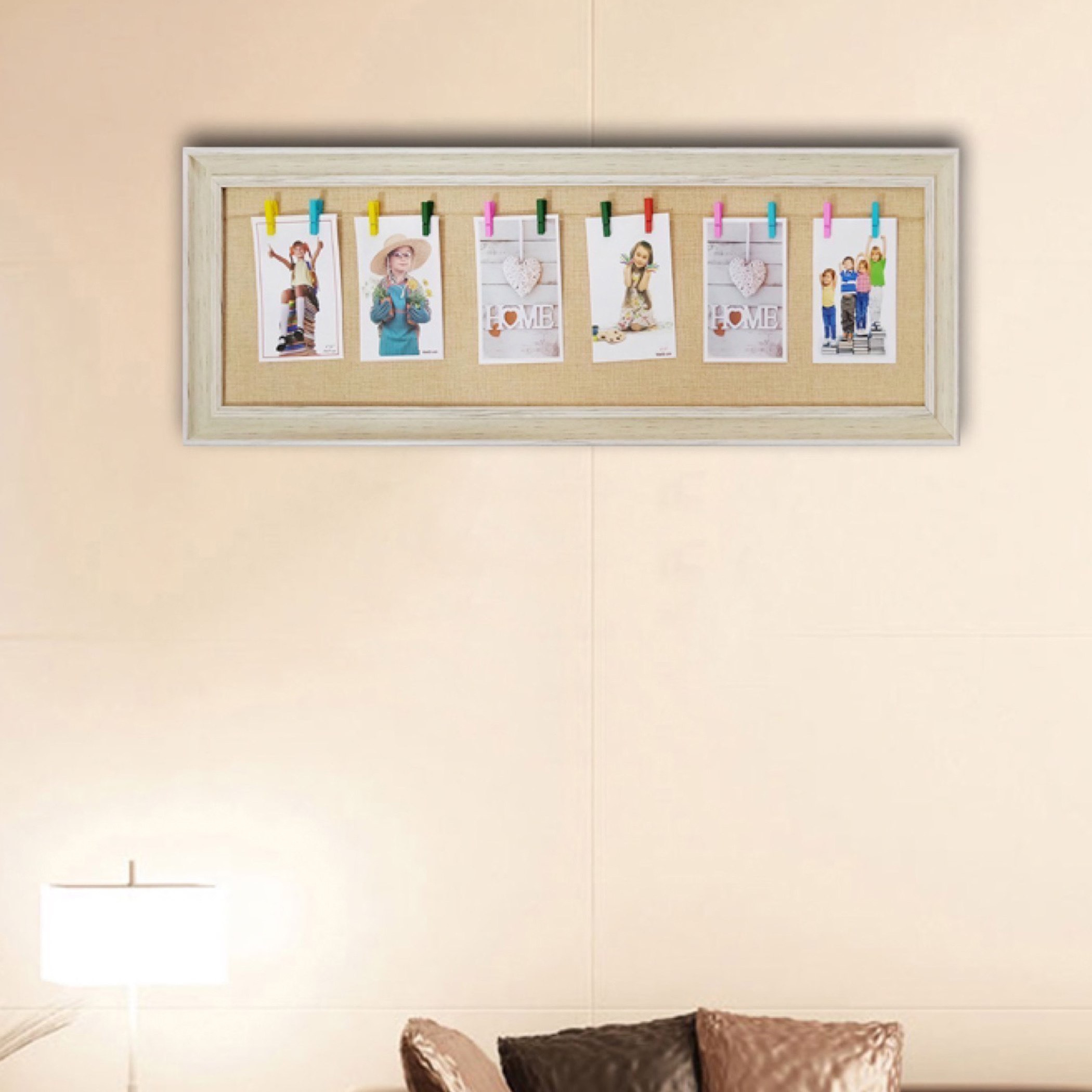 برواز صور 6-بولارويد من إيميلي - 30x90 سم-hbxkidsandyouth-walldecor-photoframes-image-1