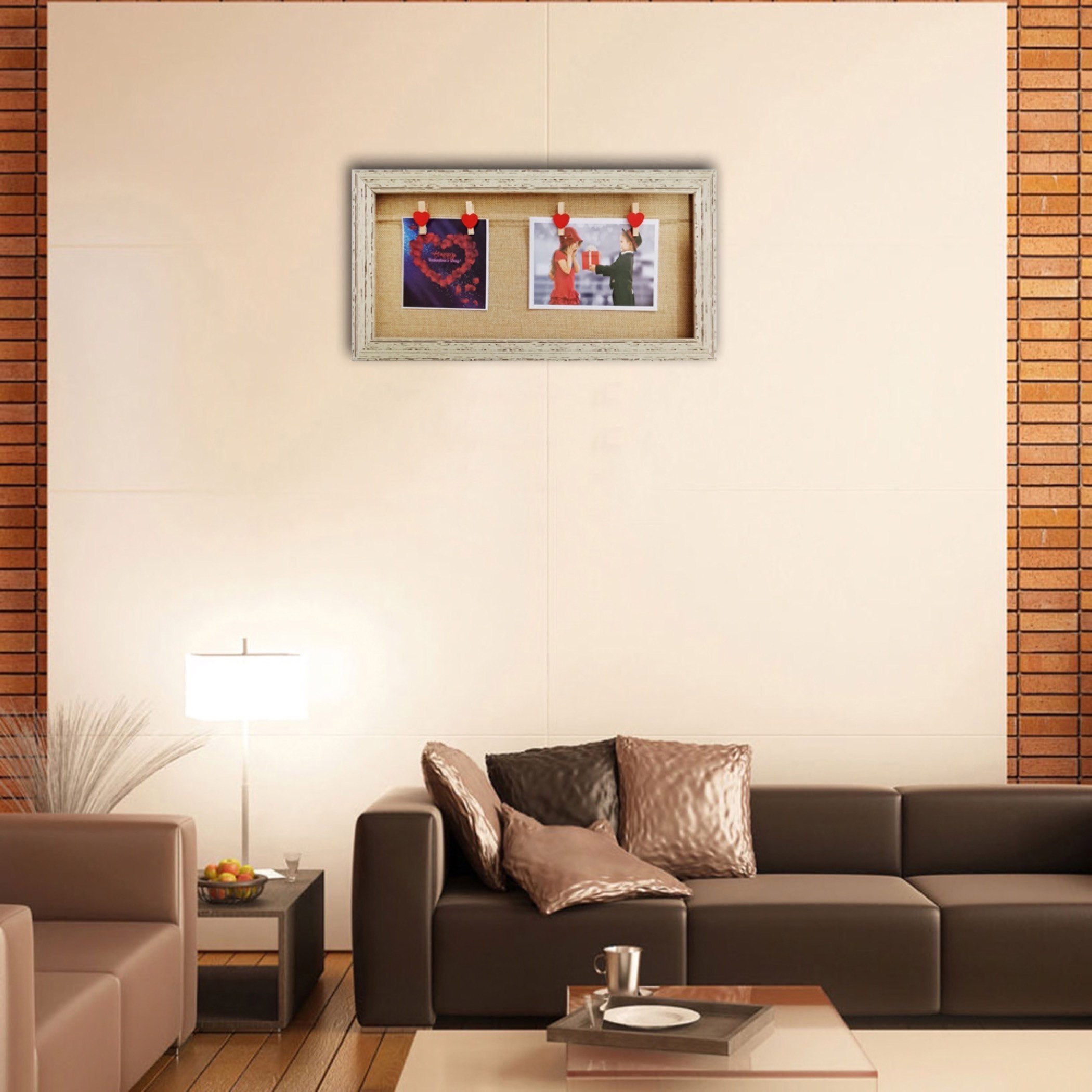 إطار صور قلب من إميلي  - 20x40 سم-hbxkidsandyouth-walldecor-photoframes-image-2