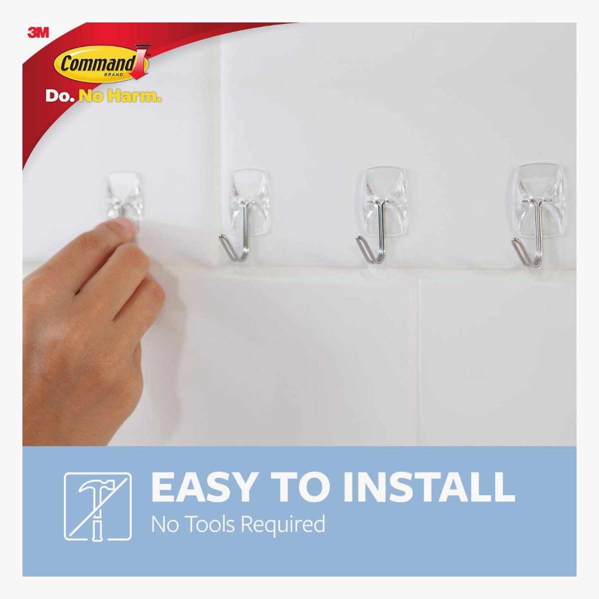 خطافات بتصميم صغير من 3 أم- طقم من 3 قطع-hbxhomeware-hbxbathroom-image-1