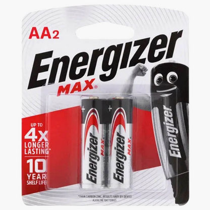 Energizer 1.5 V AA Batteries - Set of 2
