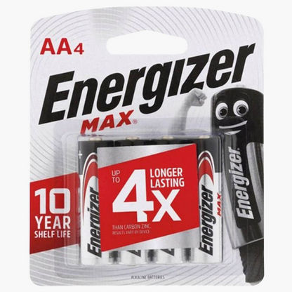 Energizer 1.5V AA Batteries - Set of 4