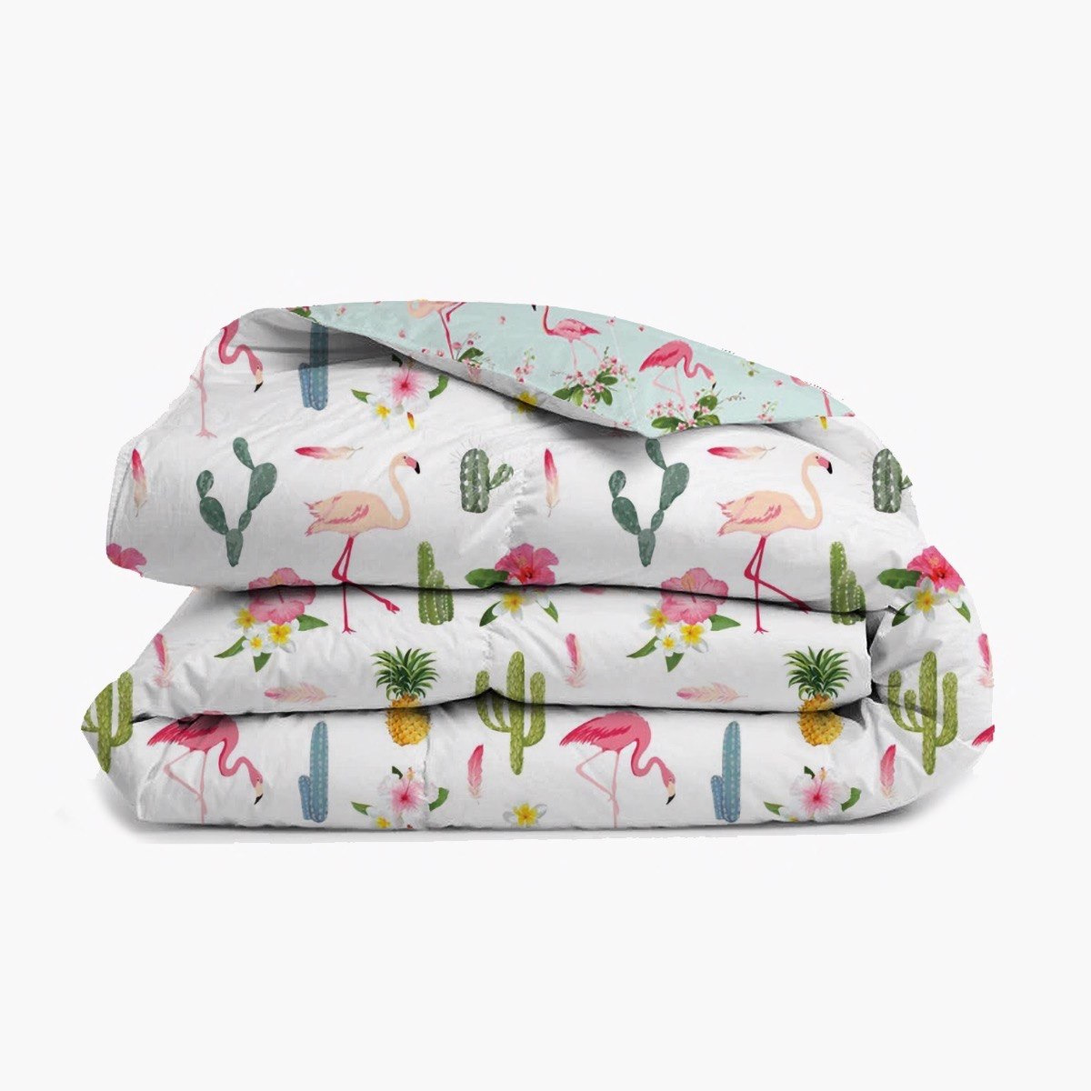 طقم لحاف بطبعات فلامنجو رقميّة قطعتين من موديش - 135x220 سم-hbxhomeware-hbxkidsandyouth-image-2
