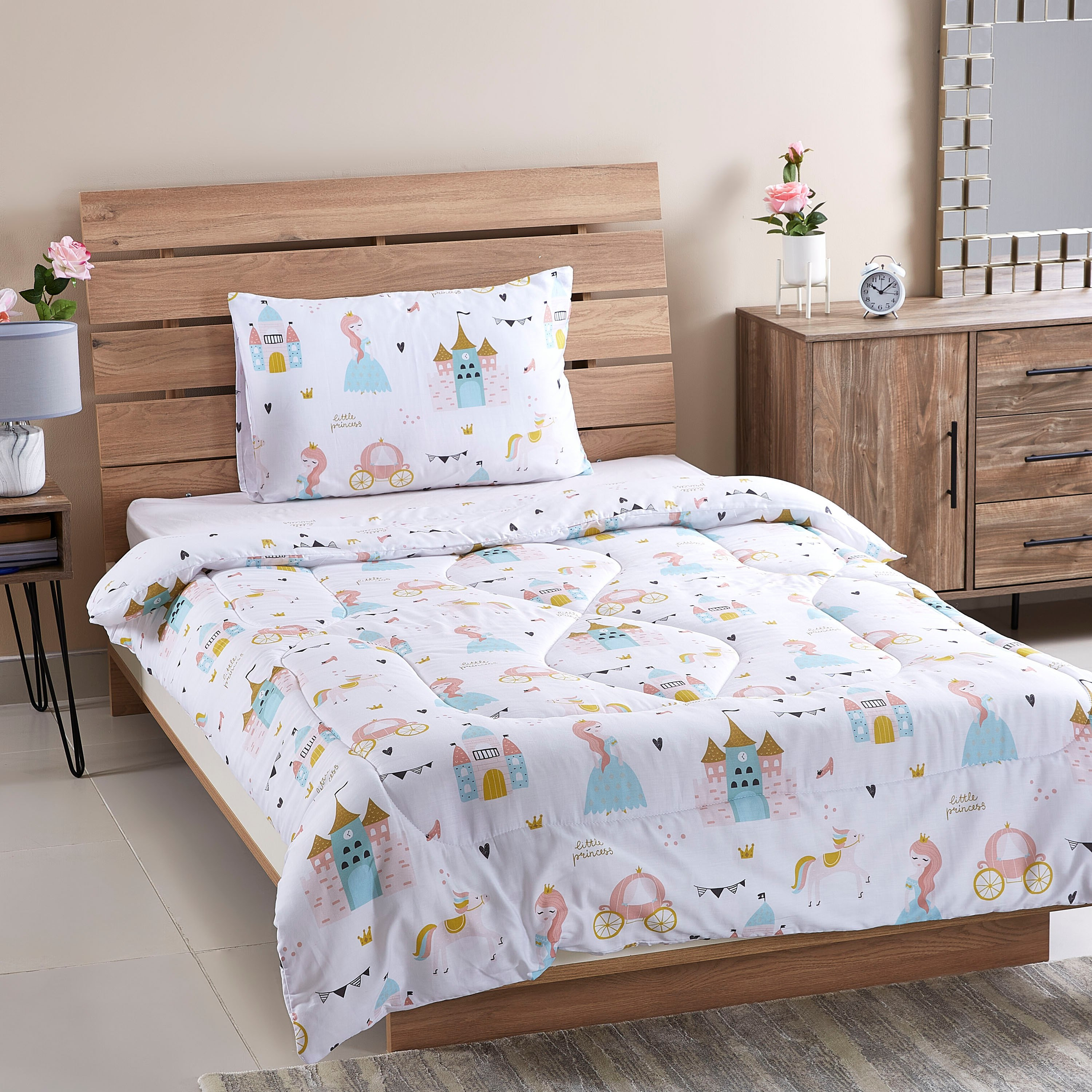 طقم لحاف مزدوج بطبعات ليتل برنسيس ديجيتال- قطعتين من جوي-160x220 سم-hbxhomeware-hbxkidsandyouth-image-6