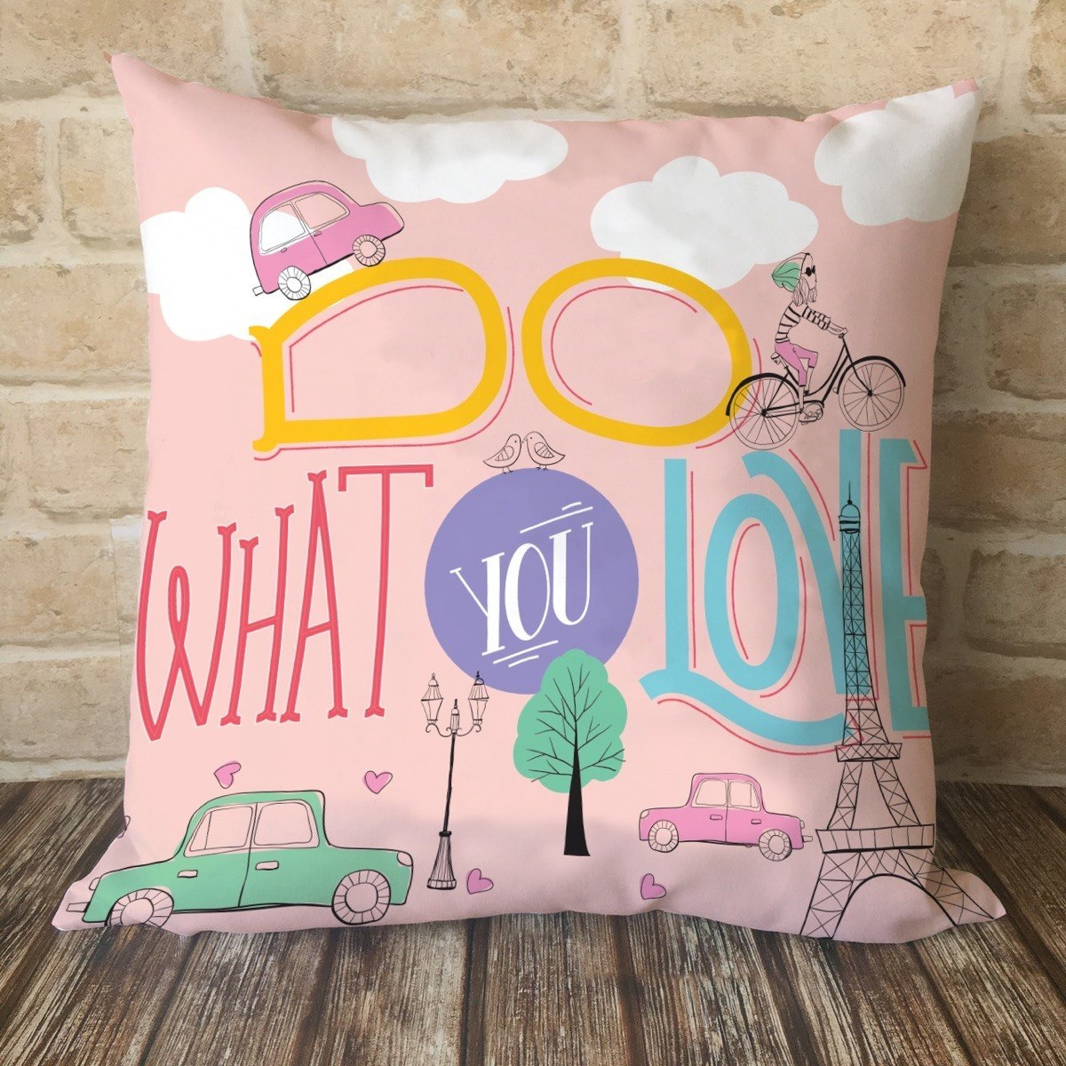 وسادة بطبعات باريس رقميّة من موديش - 40x40 سم-hbxhomeware-hbxkidsandyouth-image-1