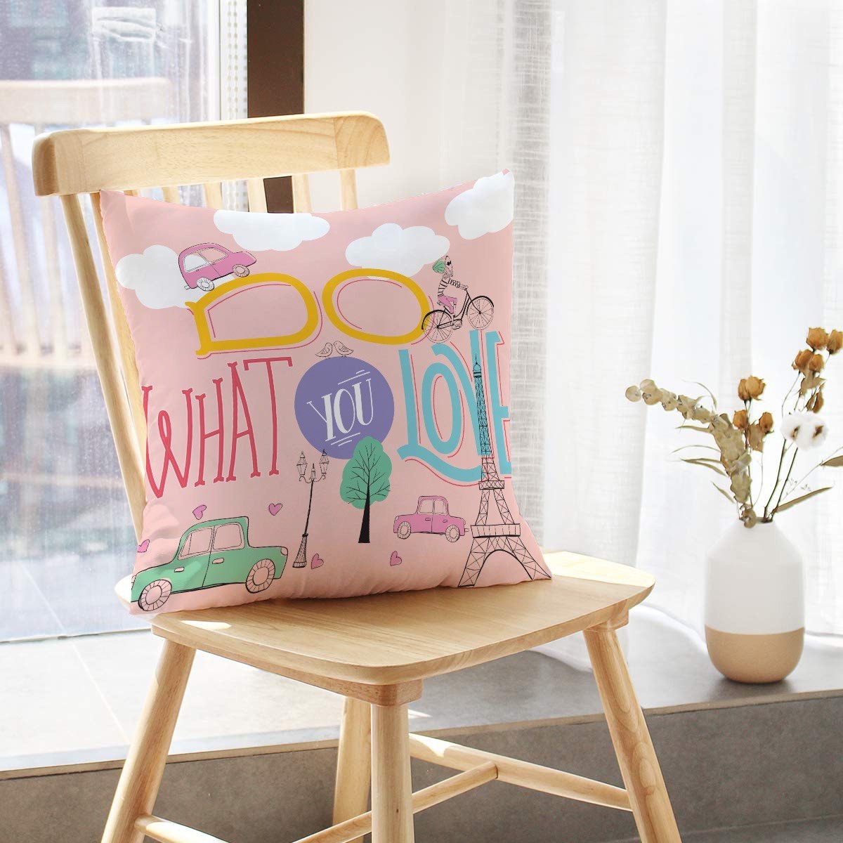 وسادة بطبعات باريس رقميّة من موديش - 40x40 سم-hbxhomeware-hbxkidsandyouth-image-2