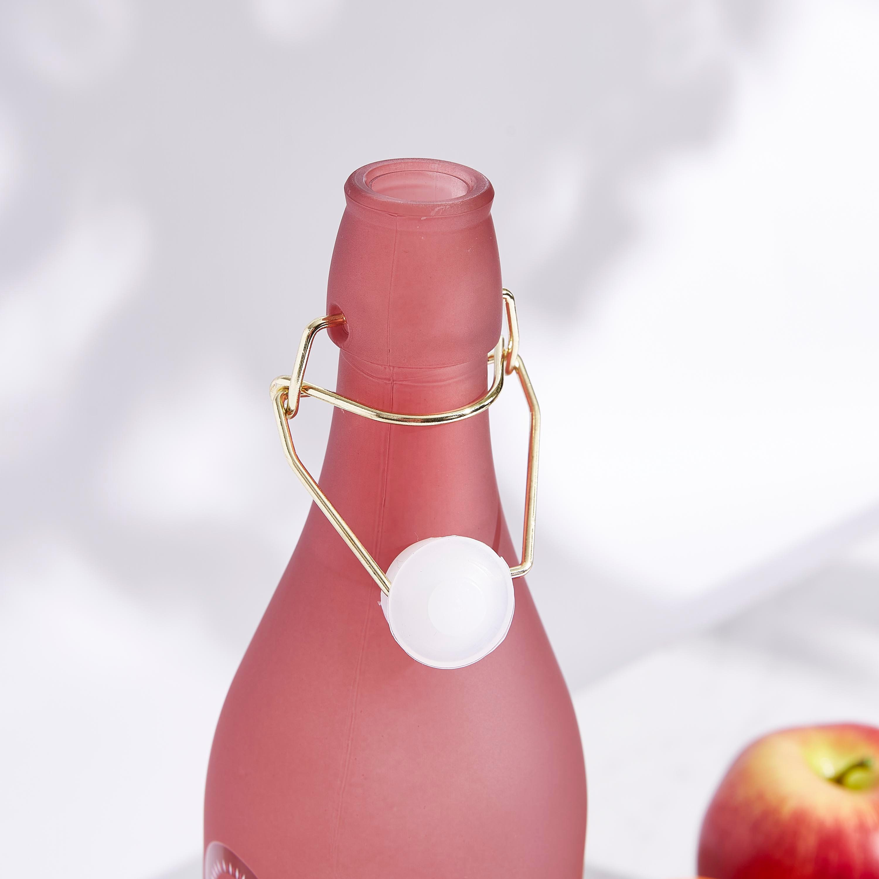 Festive Gold Printed Elephant Design Frosted Water Bottle - 1 L-hbxhomeware-hbxkitchen-image-2